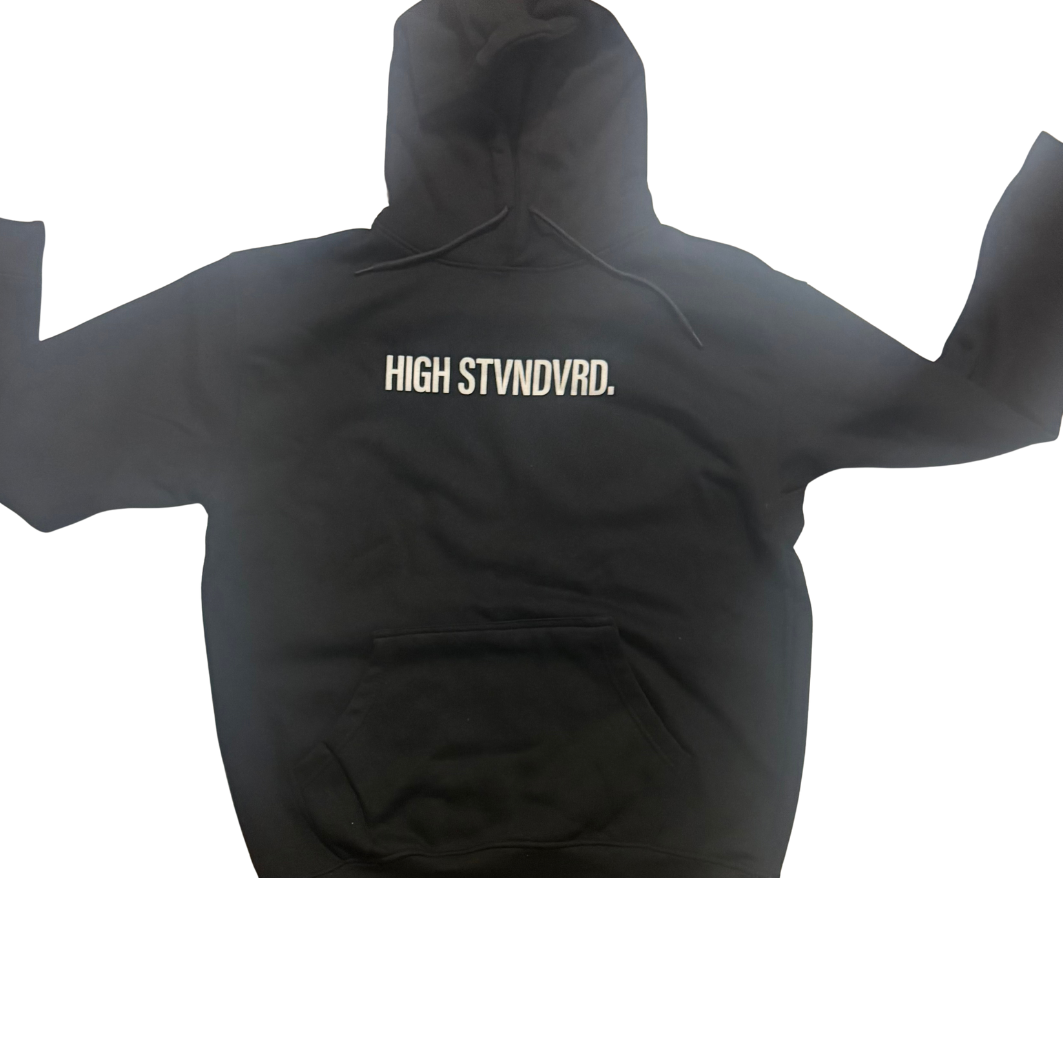 HIGH STVNDVRD Hoodie (Black)