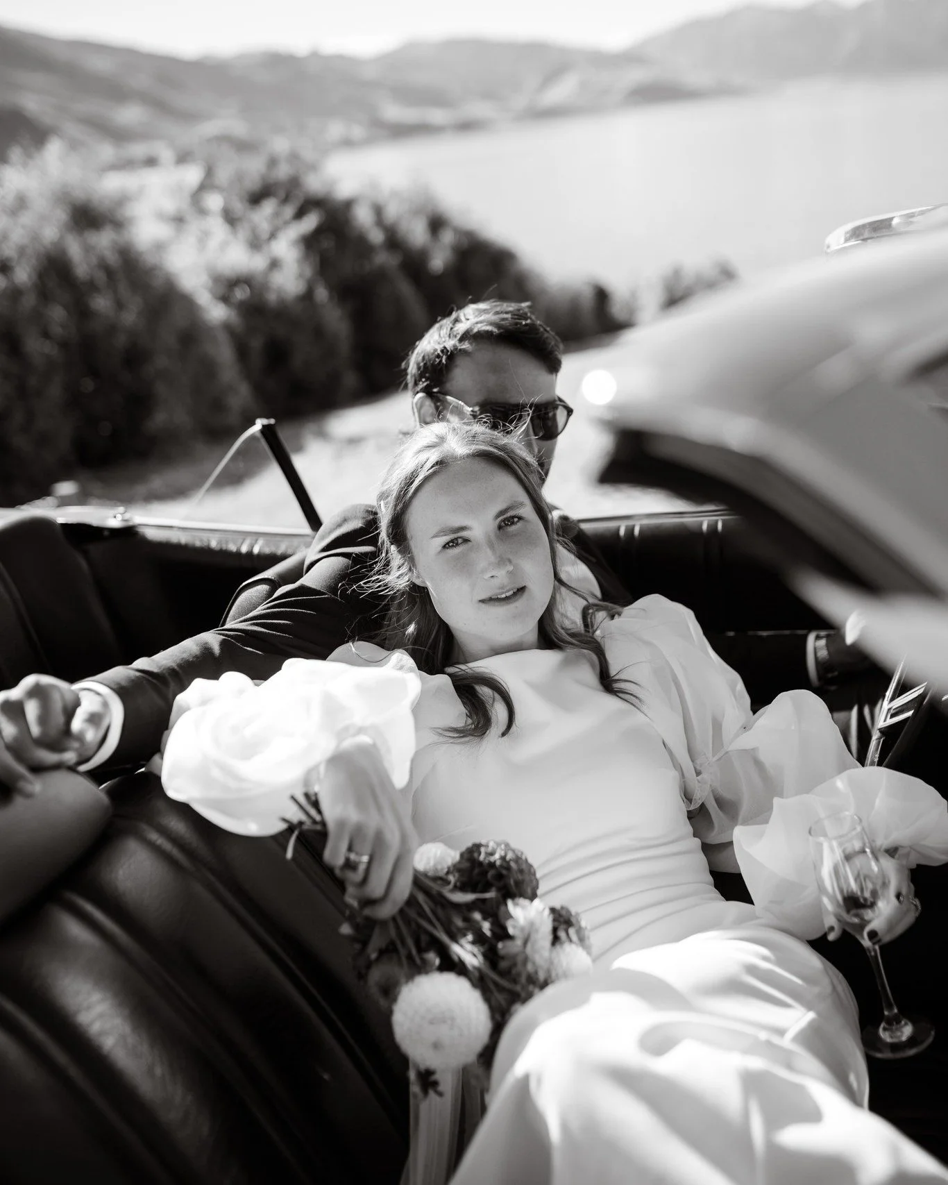 Snaps of M&amp;T after getting hitched 🖤