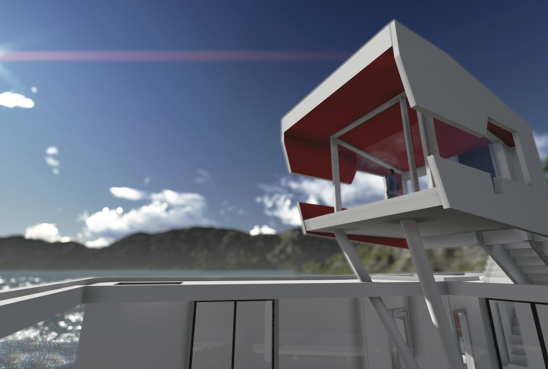 S Mahal House by Moon Hoon. Modeled on Revit. Rendered on Lumion.