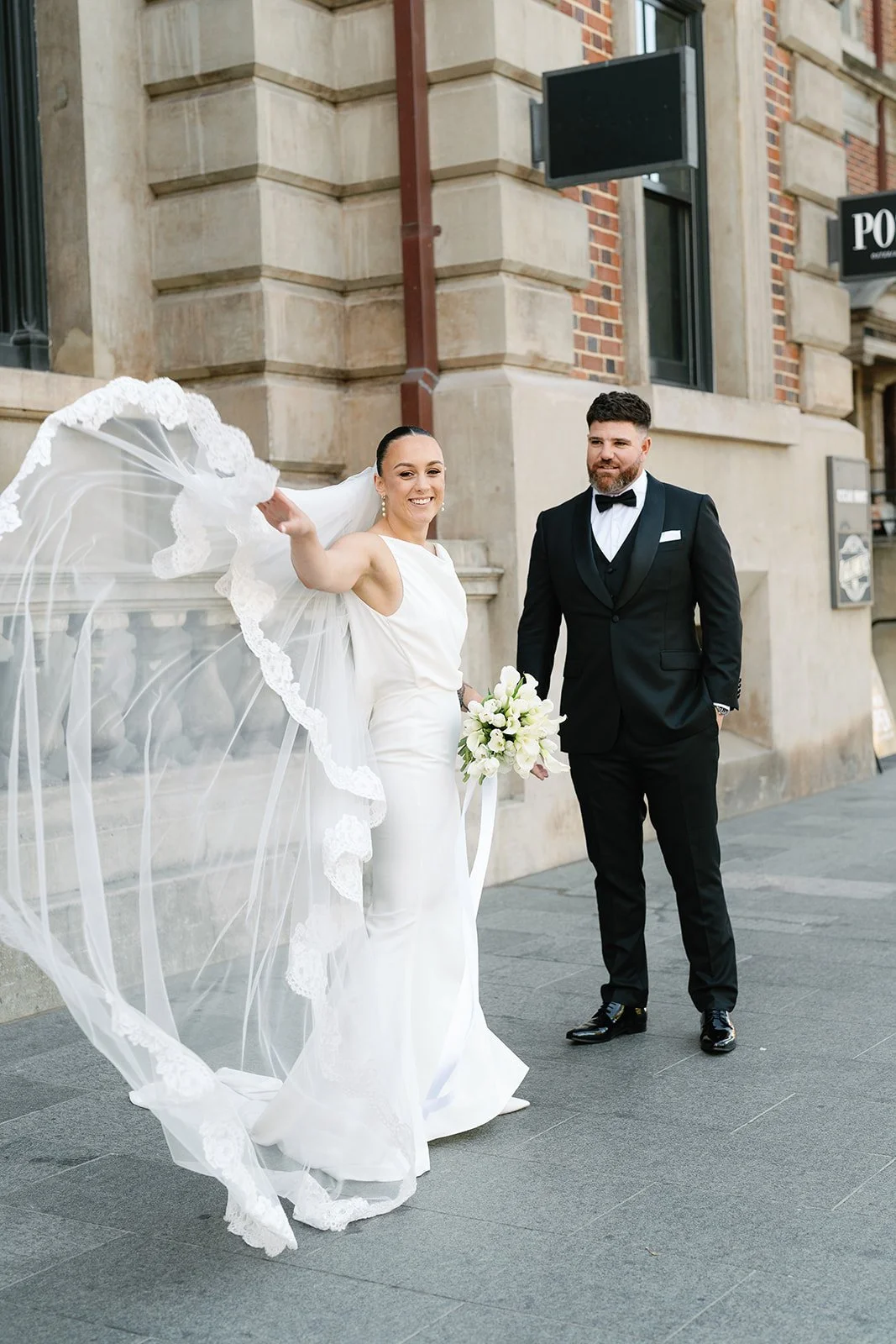 Haley & Todd’s intimate ‘Sip & Sealed’ Elopement at Como The Treasury