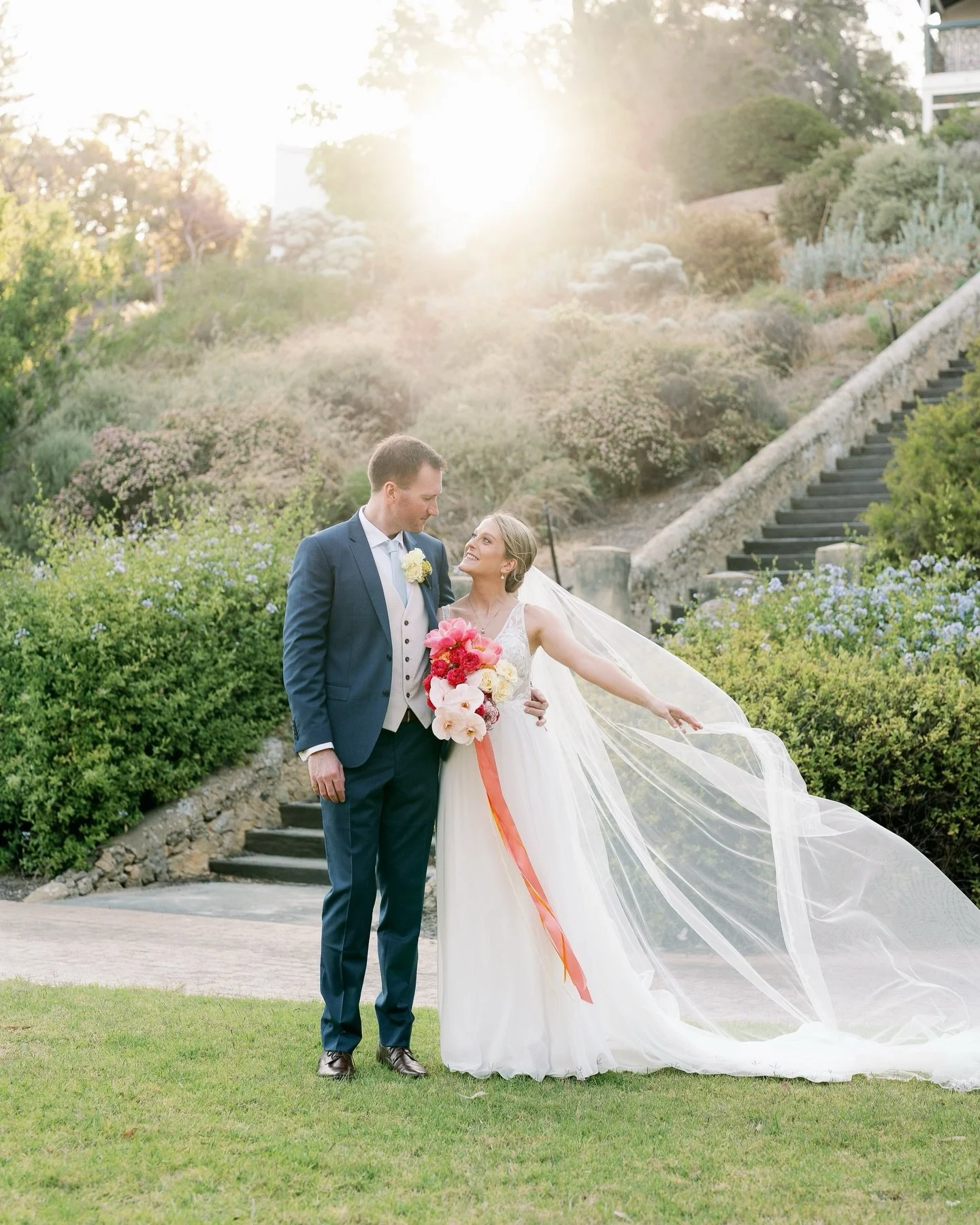 Charlotte &amp; Owain 🥂 A colourful day by the river with family and friends coming from all over the world to celebrate. Honourable mention to S Club 7 for being the soundtrack to the day. 

#perthweddingphotographer #perthweddingphotography #perth