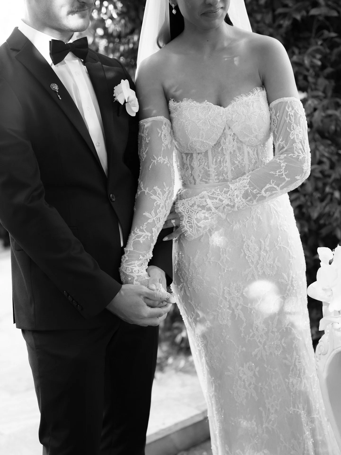 Quiet moments after the I Do&rsquo;s.