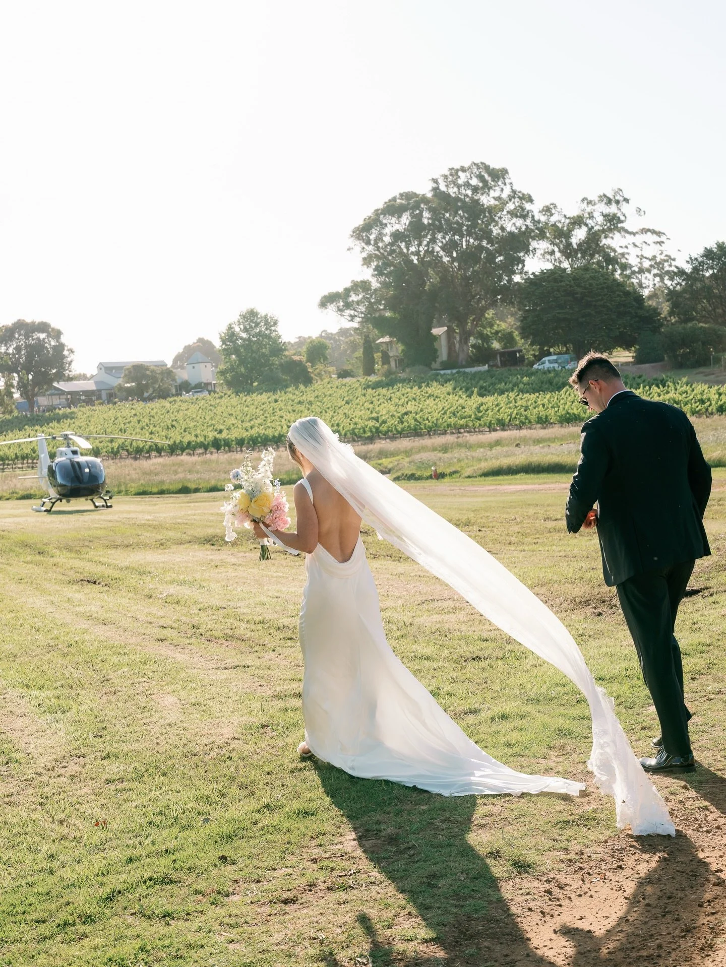 On route to the Helicopter for a quick trip to the coast.

#hayshedhillweddings #rusticoathayshedhill #southwestweddingphotographer #perthweddingphotographer perth wedding, Perth bride, Perth helicopter elopement, Perth bride, documentary wedding pho