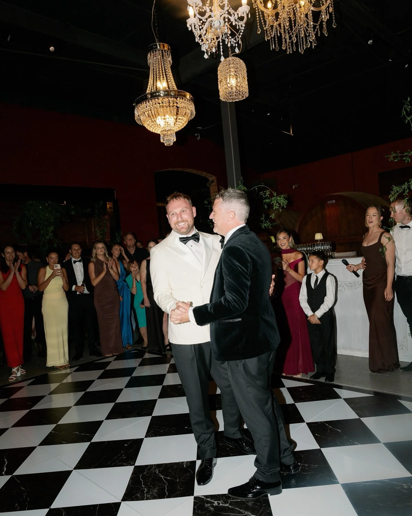 Andrew &amp; Craig. What a night ✨

Planner @the_modern_romantic 
Photographer @nataliejane.photography 
Content creator @details.bymeg 
Venue @nikolaestate 
Florist @wildwoodfloralperth 
Stationary @creativeline_andco 
Saxophone @markturnermusic 
Mu