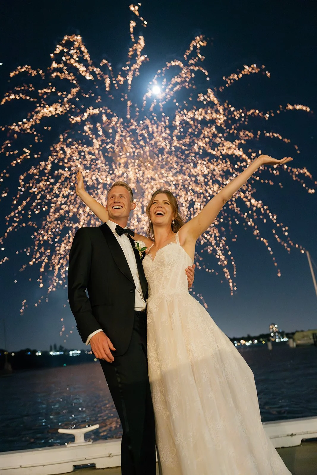 Eleanor &amp; Simon’s elegant Royal Freshwater Bay Yacht Club wedding