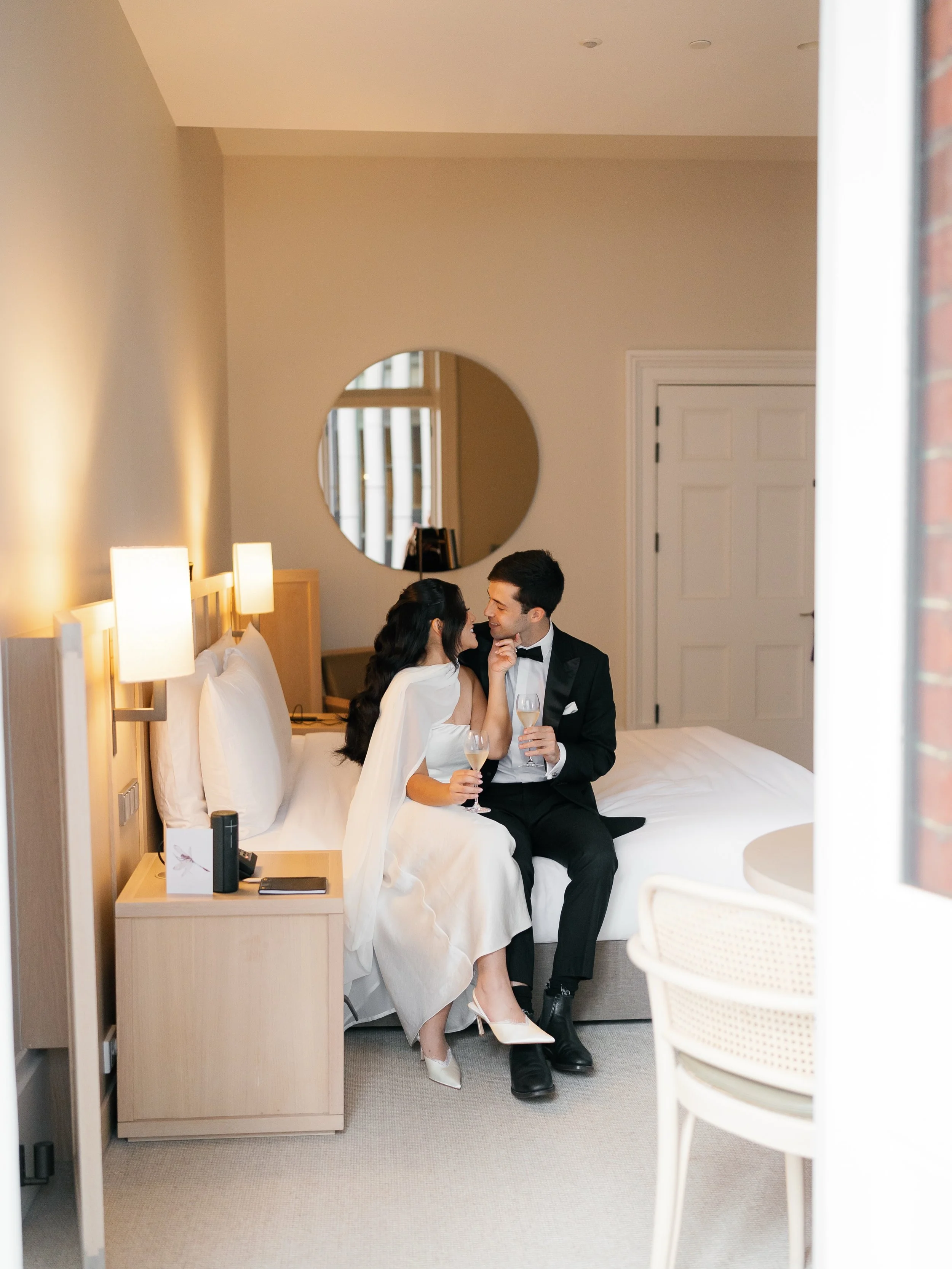 Cass &amp; Sam, spending the morning together getting ready for their intimate elopement at Como Treasury 🥂

#perthelopement #perthelopementphotographer #statebuildingsperth #comotreasurywedding #perthweddingphotographer