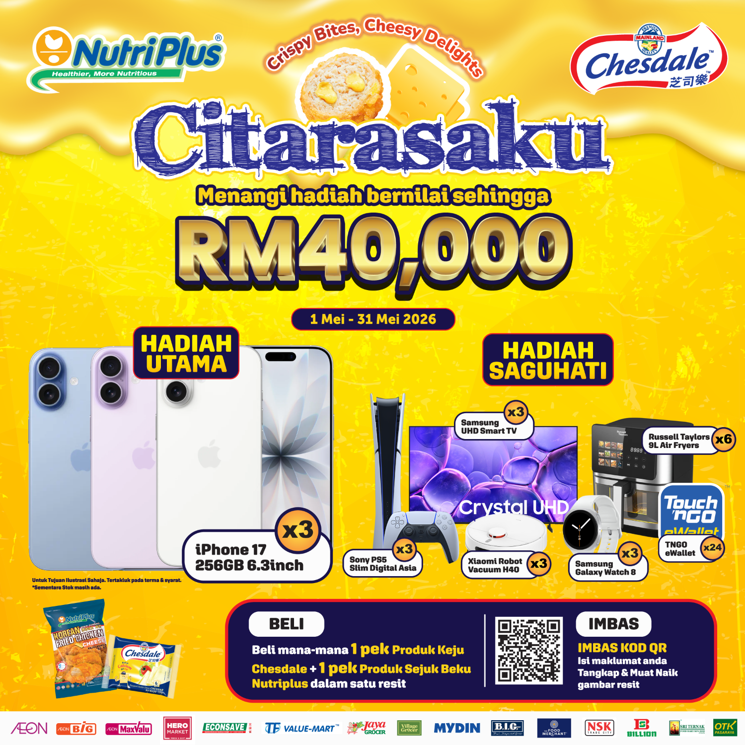 CITARASAKU NUTRIPLUS X CHESDALE • 2026