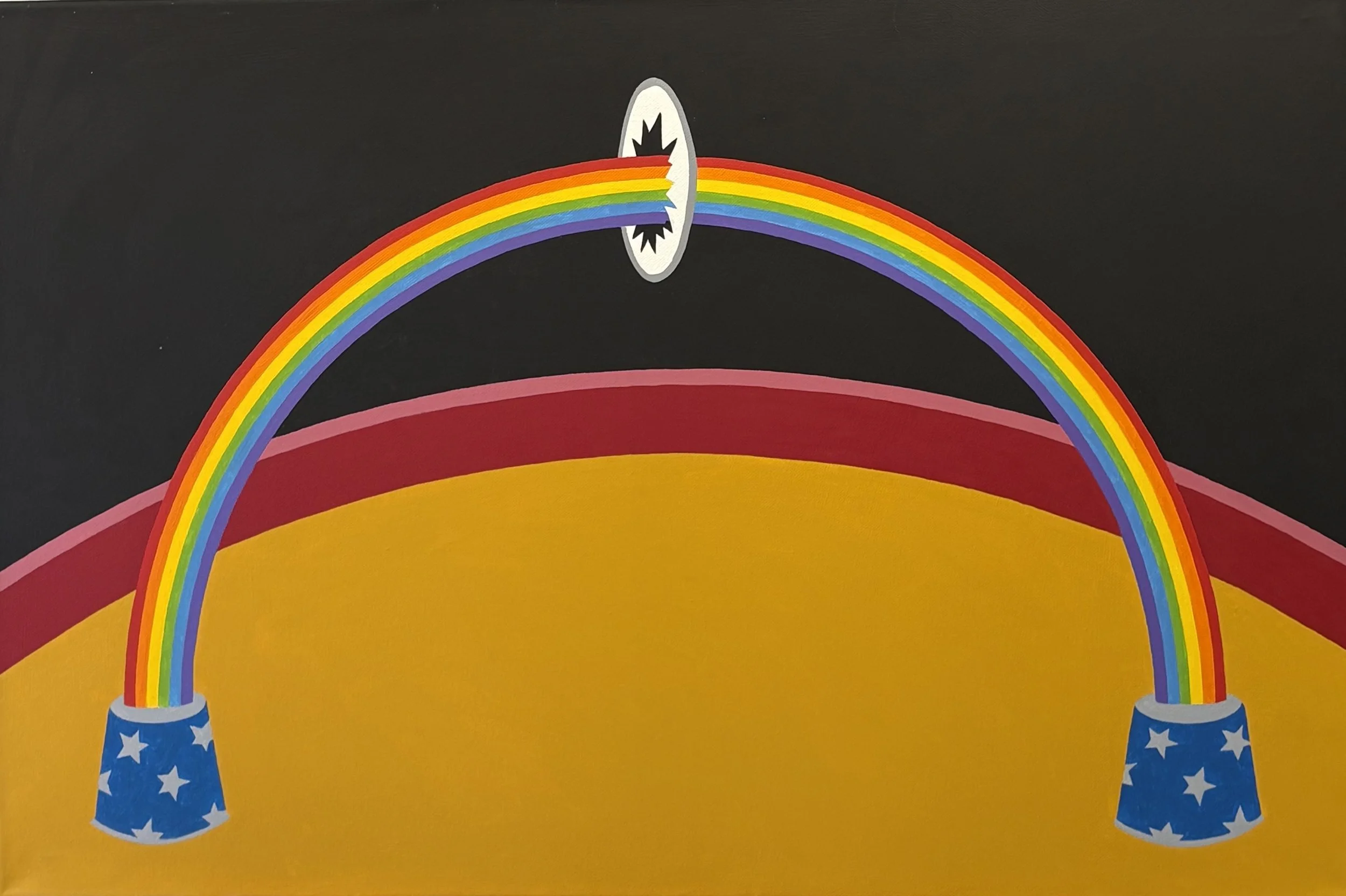 Patrick Hughes (British , b 1939) Acrylic on canvas £1450