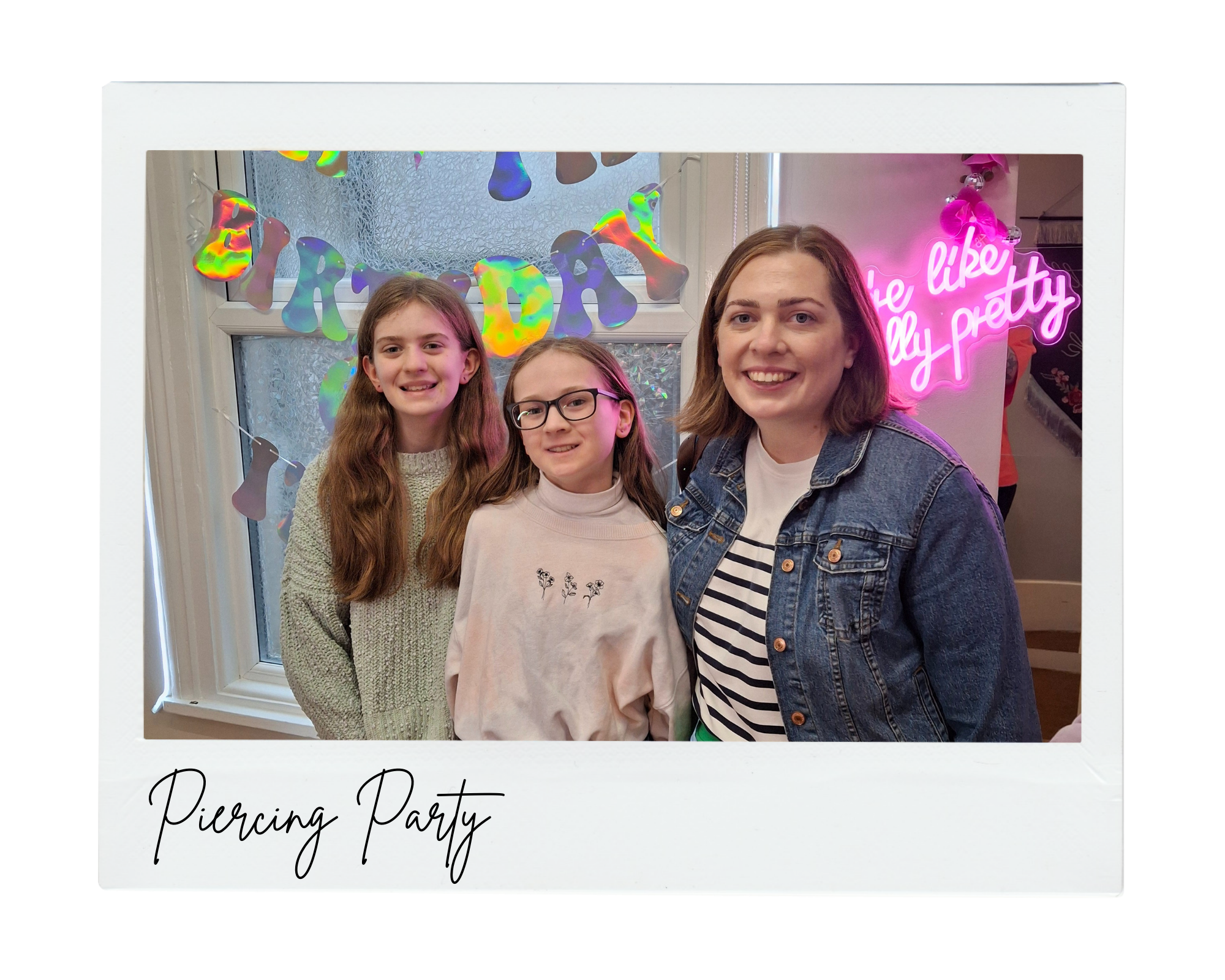 Piercing Party with Genevieve or Double appointment. Piercing Pals