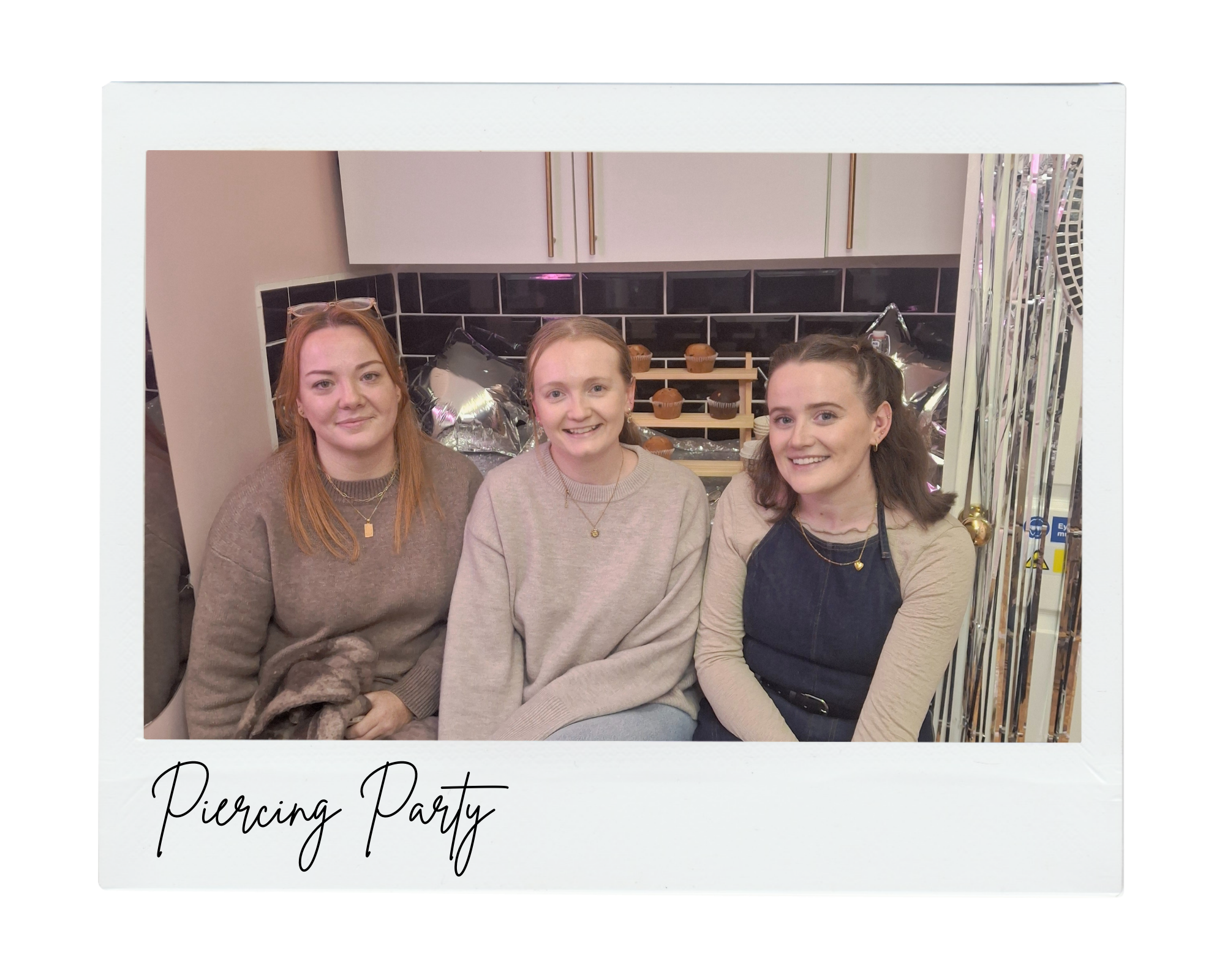 Piercing Party with Genevieve or Double appointment. Piercing Pals