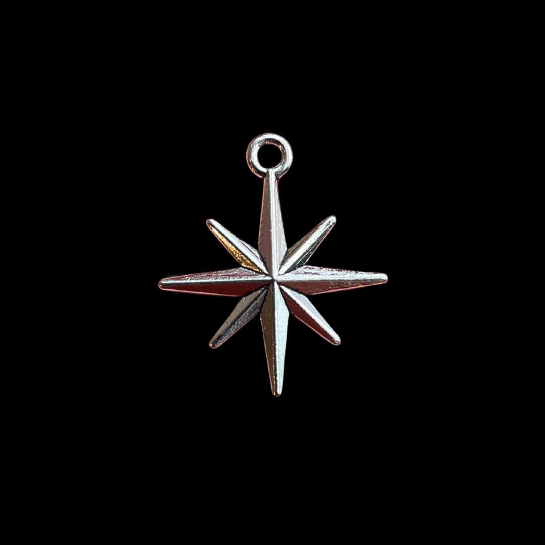 Nautical Star Charm for necklace