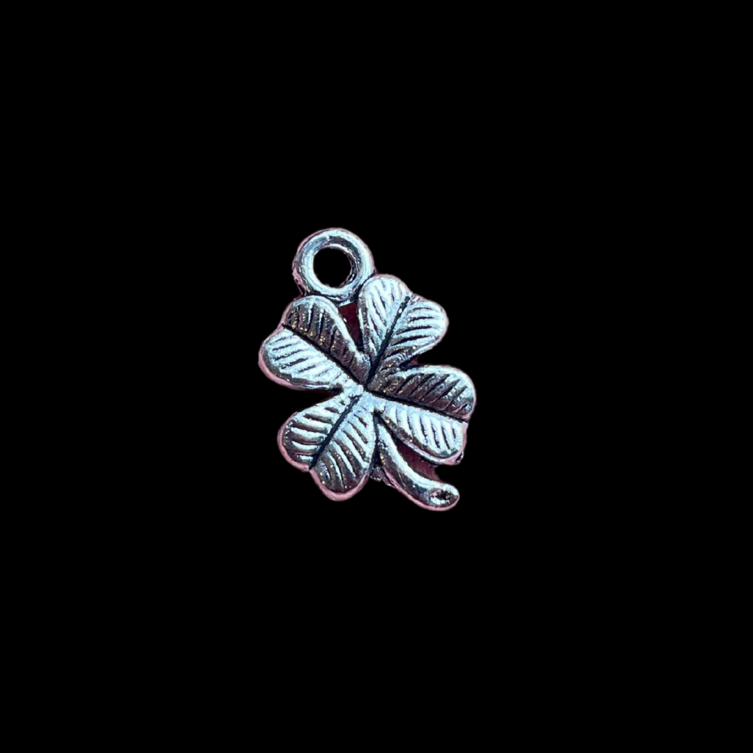 Lucky Four Leaf Clover Charm for necklace