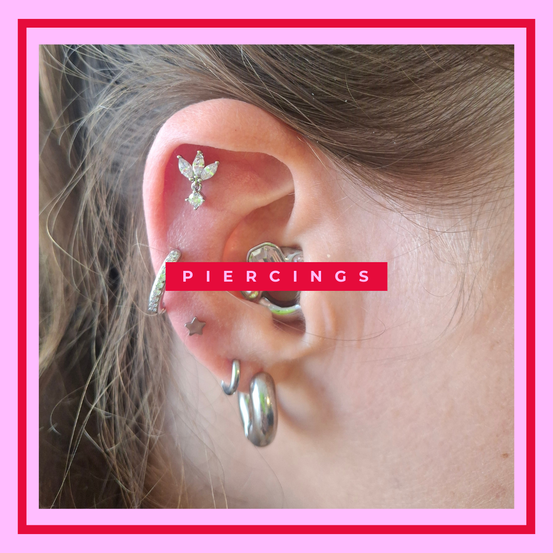 piercings with Genevieve