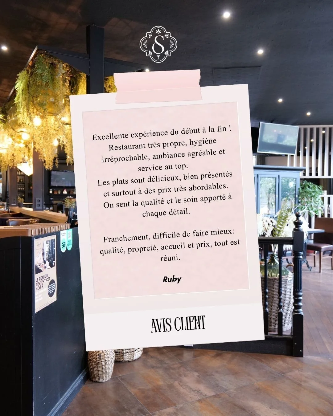 C&rsquo;est vous qui en parlez le mieux. ✨

On ne se lasse jamais de lire vos retours. Que ce soit pour un mot laiss&eacute; sur un ticket, un avis Google ou un sourire en partant, vos retours sont notre plus belle r&eacute;compense.

Merci de fa