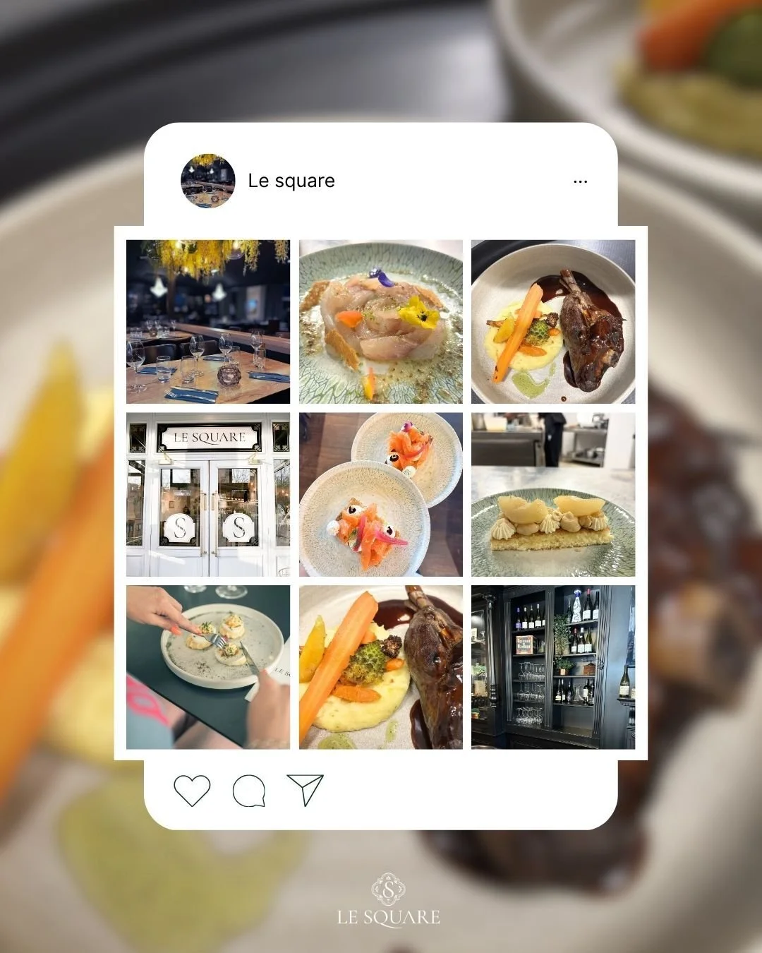 De nouvelles assiettes, des produits de saison et toujours la m&ecirc;me envie : vous faire passer un bon moment autour de la table. 👨&zwj;🍳🍷

On vous attend. 🍽

#LeSquare #SaintDieDesVosges #Bistronomie #ArtDeVivre #Vosges #SortirDansLesVosg