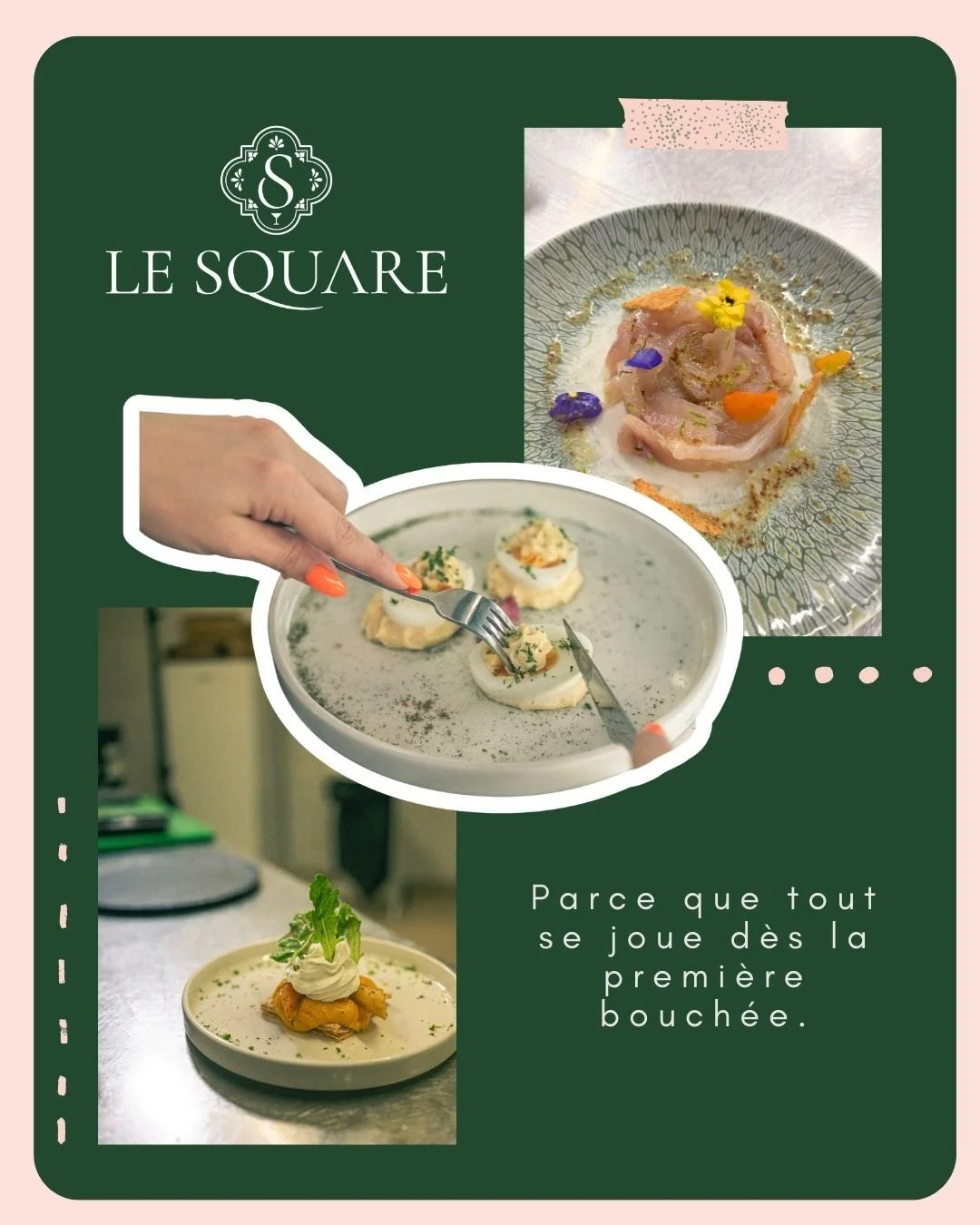 Au Square, le rituel ne change pas : un &oelig;uf mayo parfaitement dress&eacute;, une pointe de sel, et ce go&ucirc;t de 
&laquo; reviens-y &raquo; qui lance la semaine de la meilleure des mani&egrave;res ! 👨&zwj;🍳💛

Nos habitu&eacute;s ne s'y