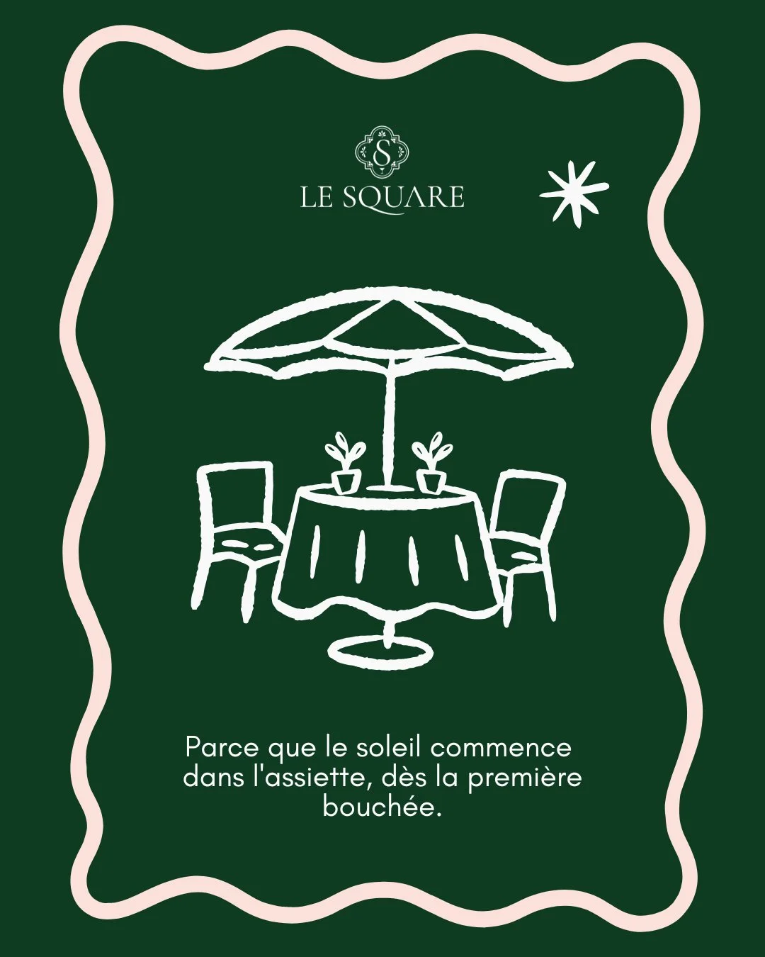 L'air se r&eacute;chauffe, les jours rallongent... c'est le moment id&eacute;al pour d&eacute;couvrir nos nouveaut&eacute;s. 
On a mis&eacute; sur la fra&icirc;cheur printani&egrave;re pour r&eacute;veiller vos papilles. Prenez le temps d'une pause 