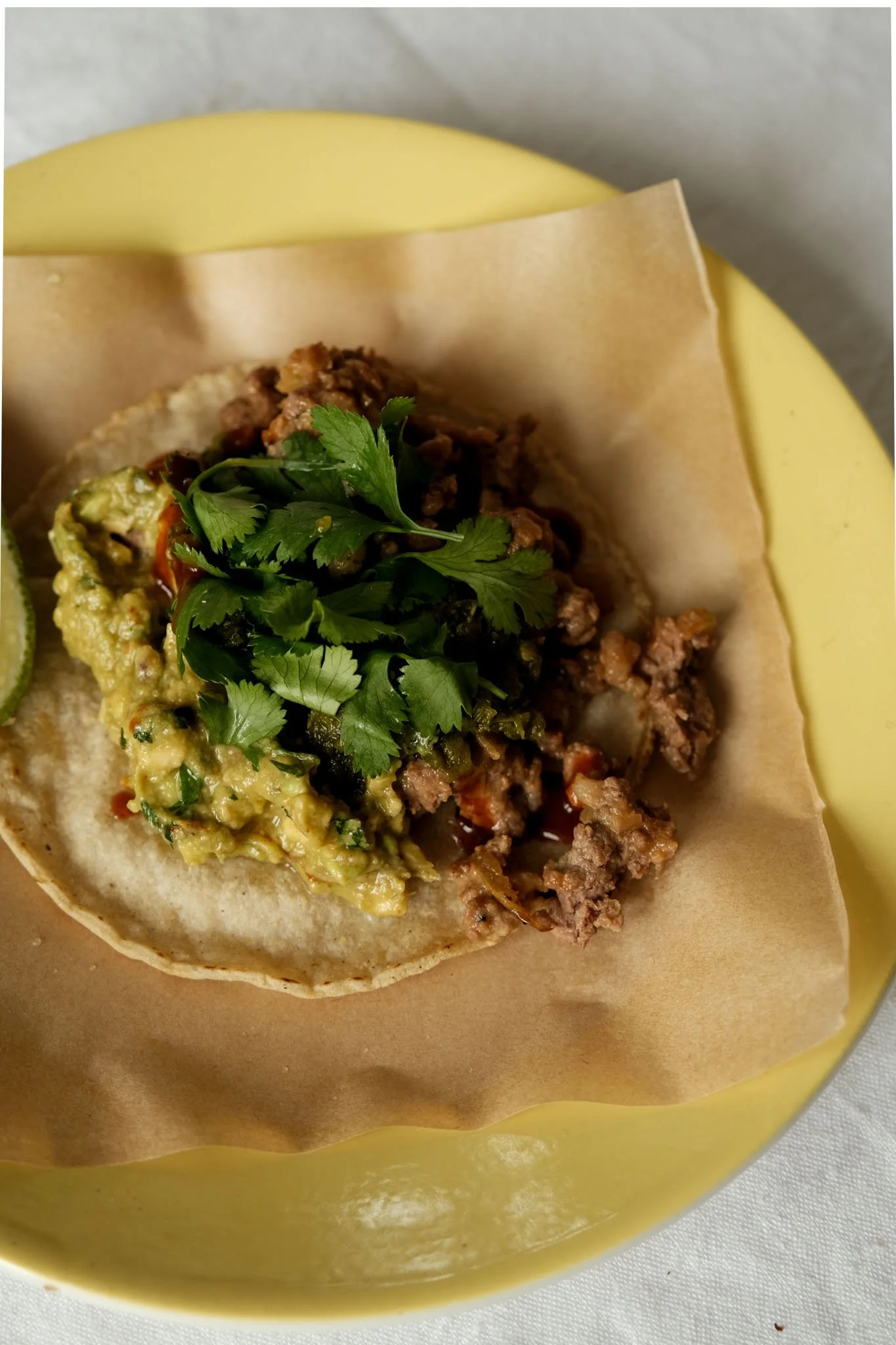 Tacos mexicains maison