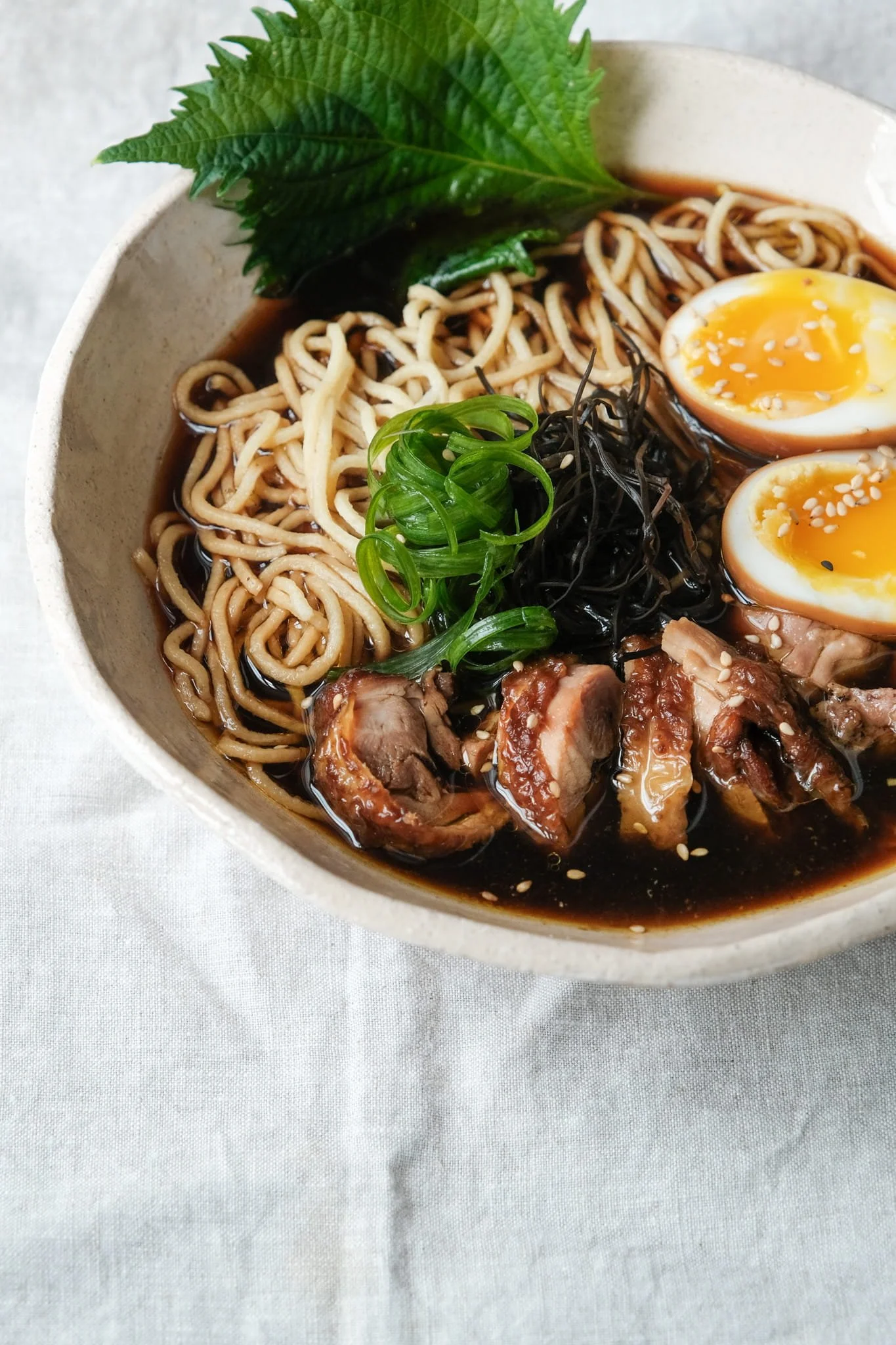 Ramen shoyu au poulet