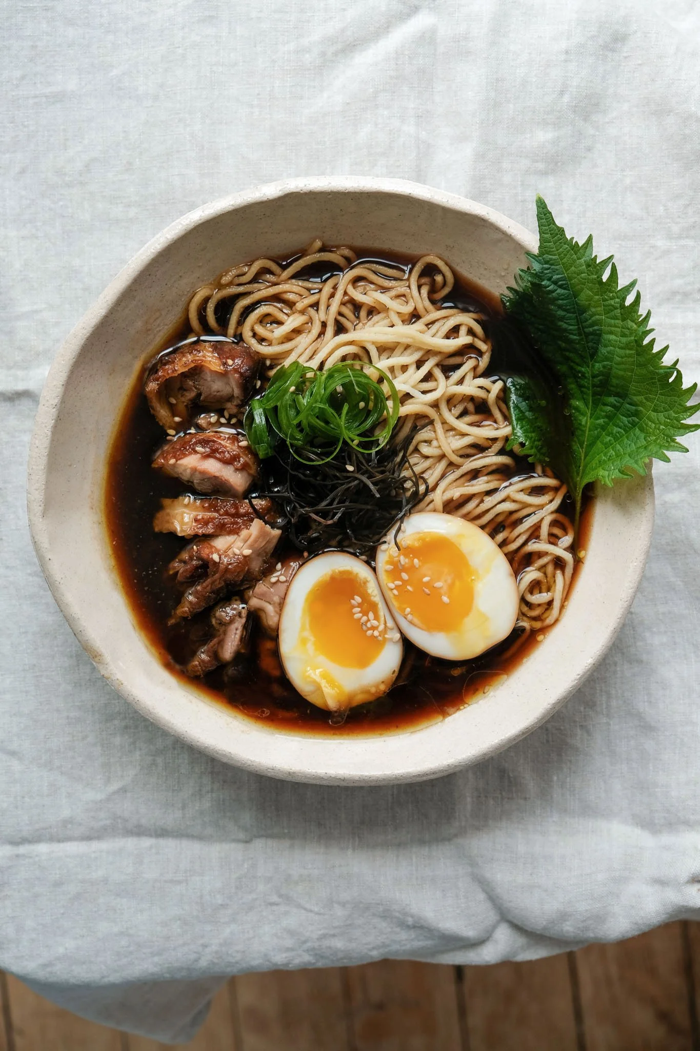 Ramen shoyu au poulet - vue haut - bdef.jpg