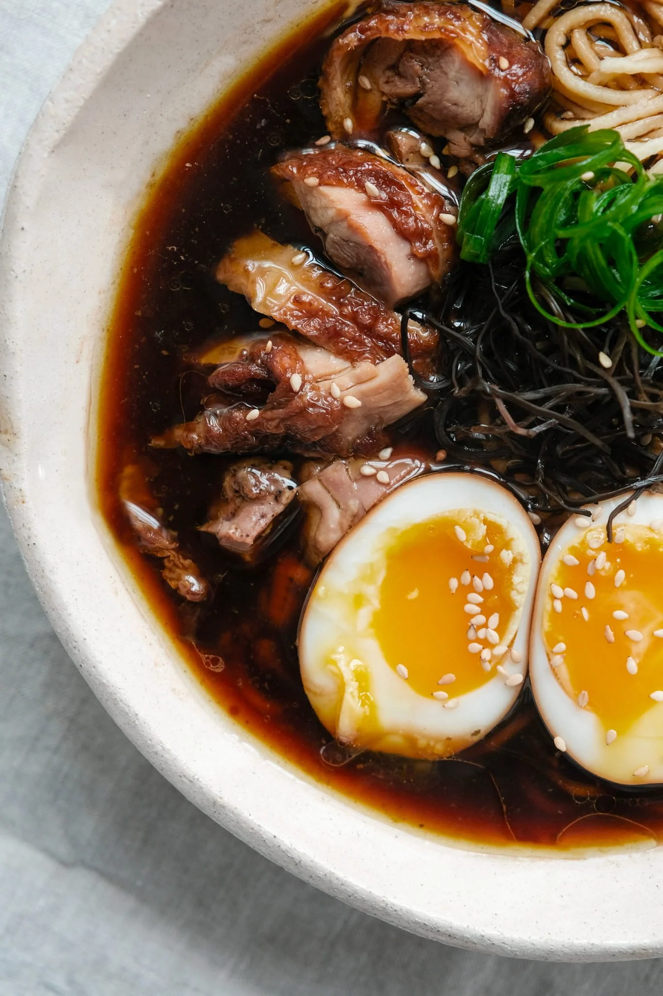 Ramen shoyu au poulet