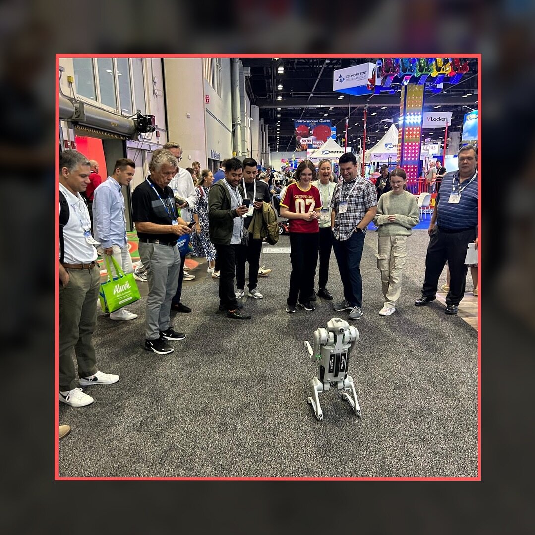 🎢🐾 Day one at IAAPA 2023 was a blast, and guess who's eagerly awaiting to greet you today? That's right, our beloved furry team member, Hido! 🐶✨

From insightful discussions to exciting exhibits, the energy at IAAPA is electrifying! Hido's tail-wa