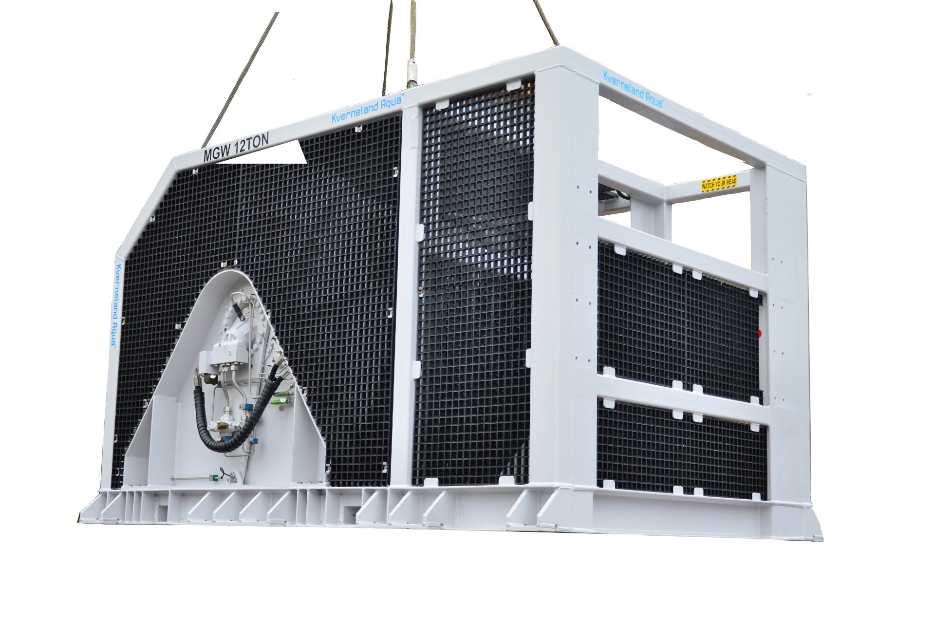 Umbilical winch, in-house produced, customized, ATEX