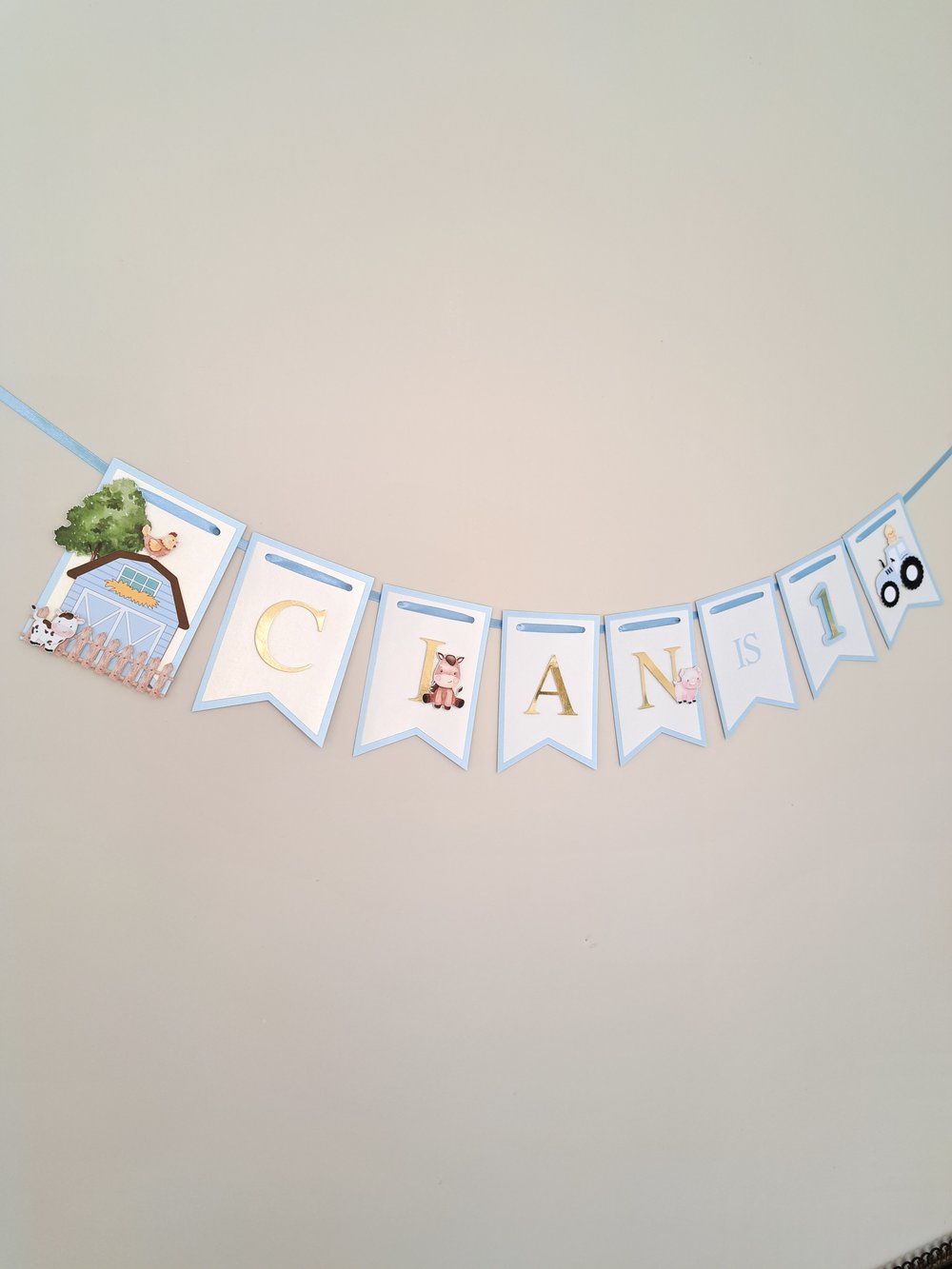 Pastel Rainbow High Chair Banner for First Birthday - pennant, bunting,  pastel rainbow first birthday decor, rainbow banner photo prop