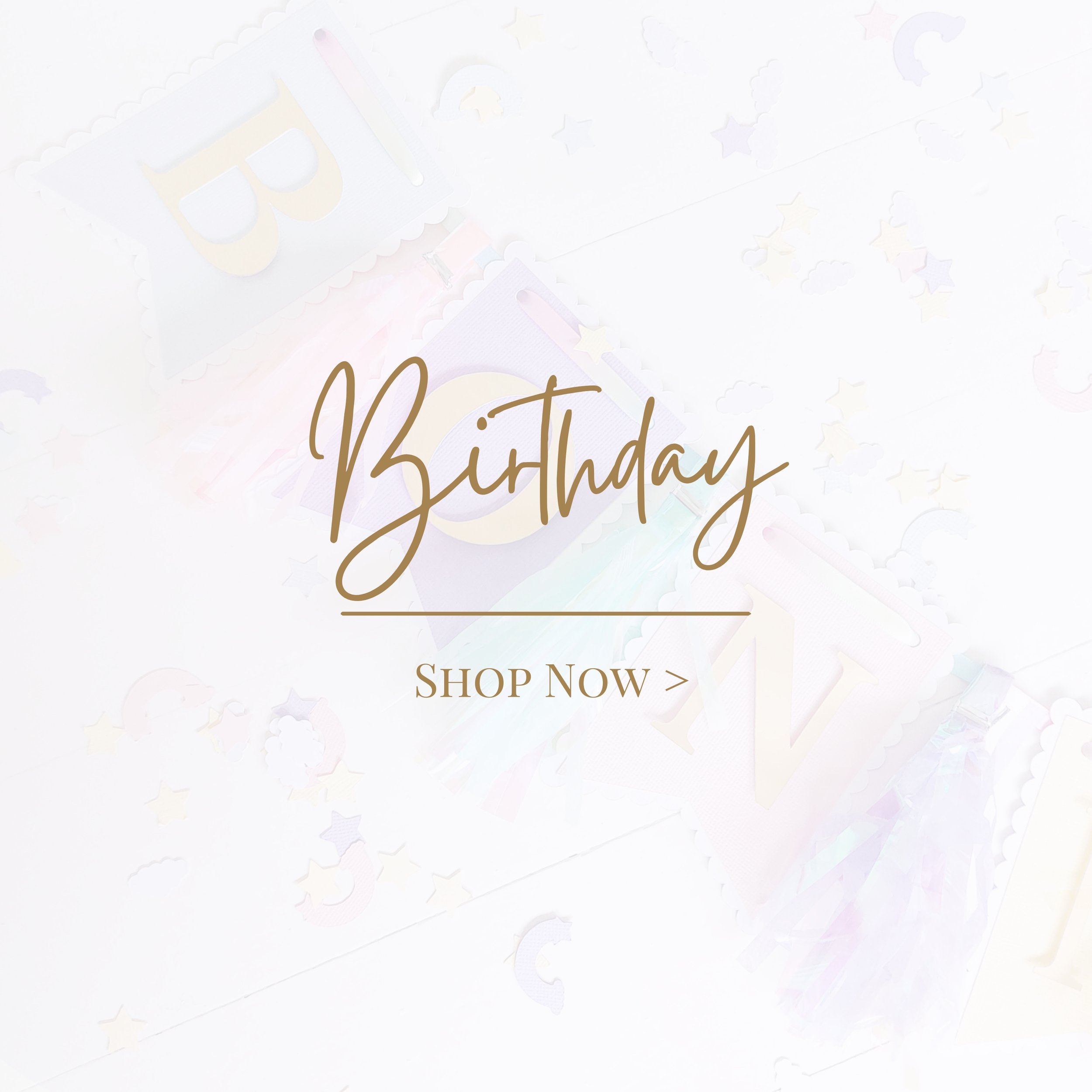 Personalised birthday Decorations