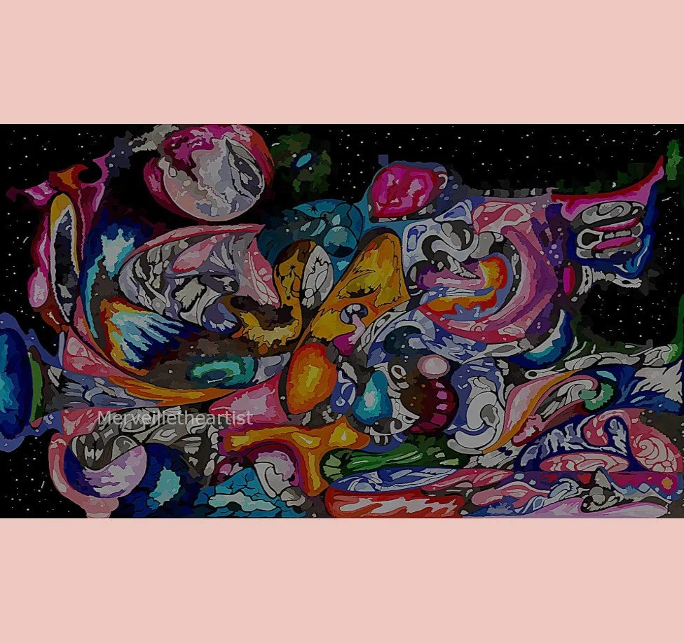 World in Between - Digital Fine Art Wallpaper