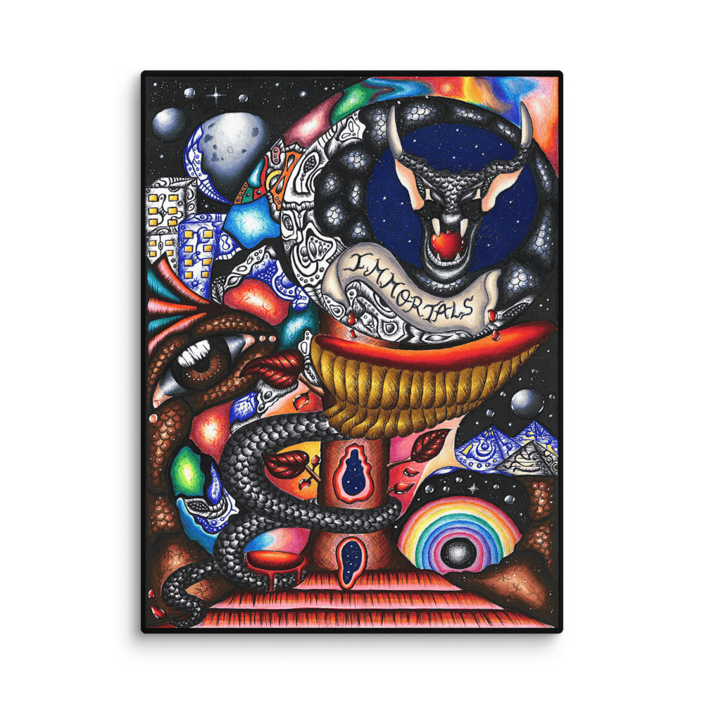 Immortals Canvas Print