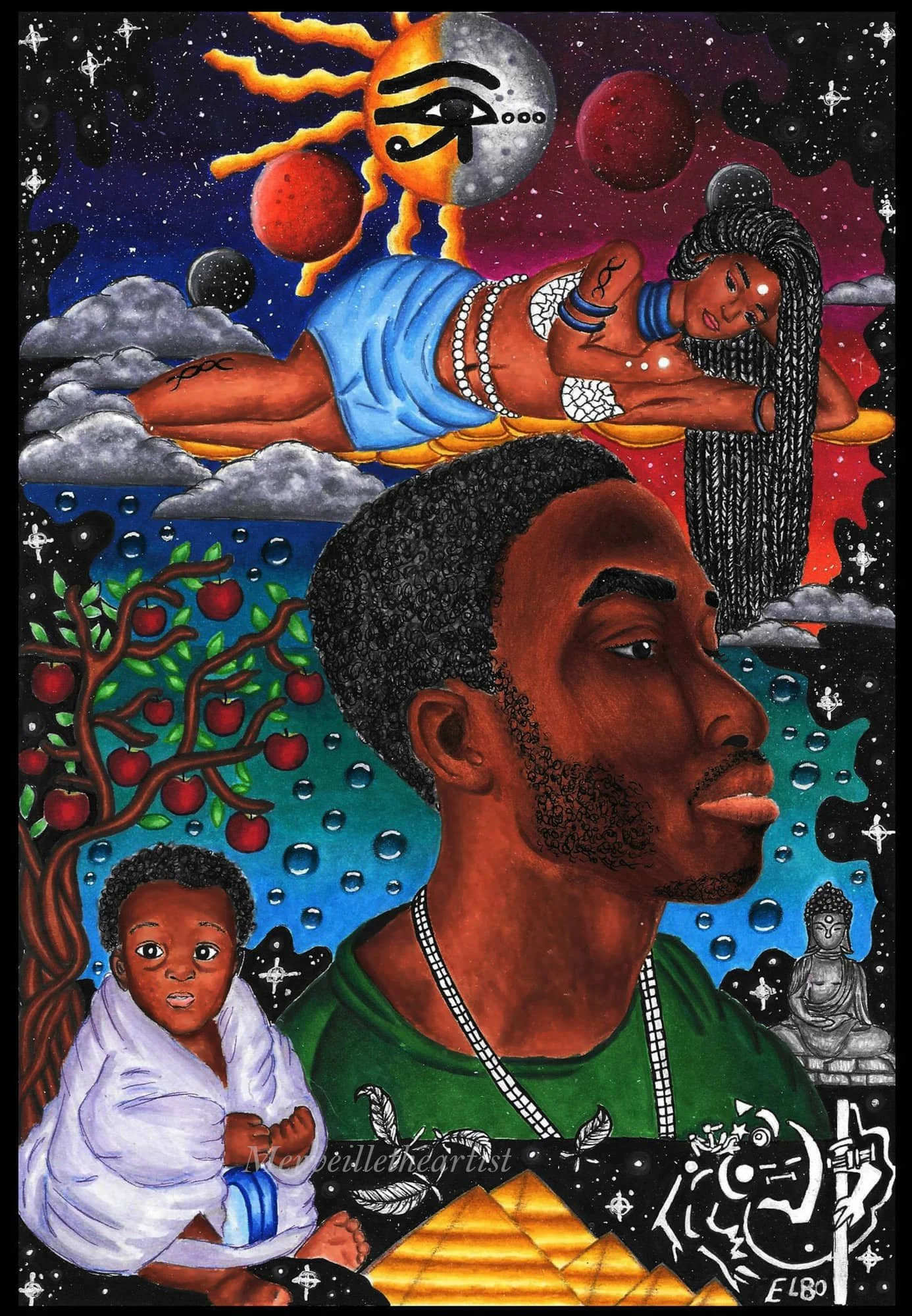 Sun Moon And Star