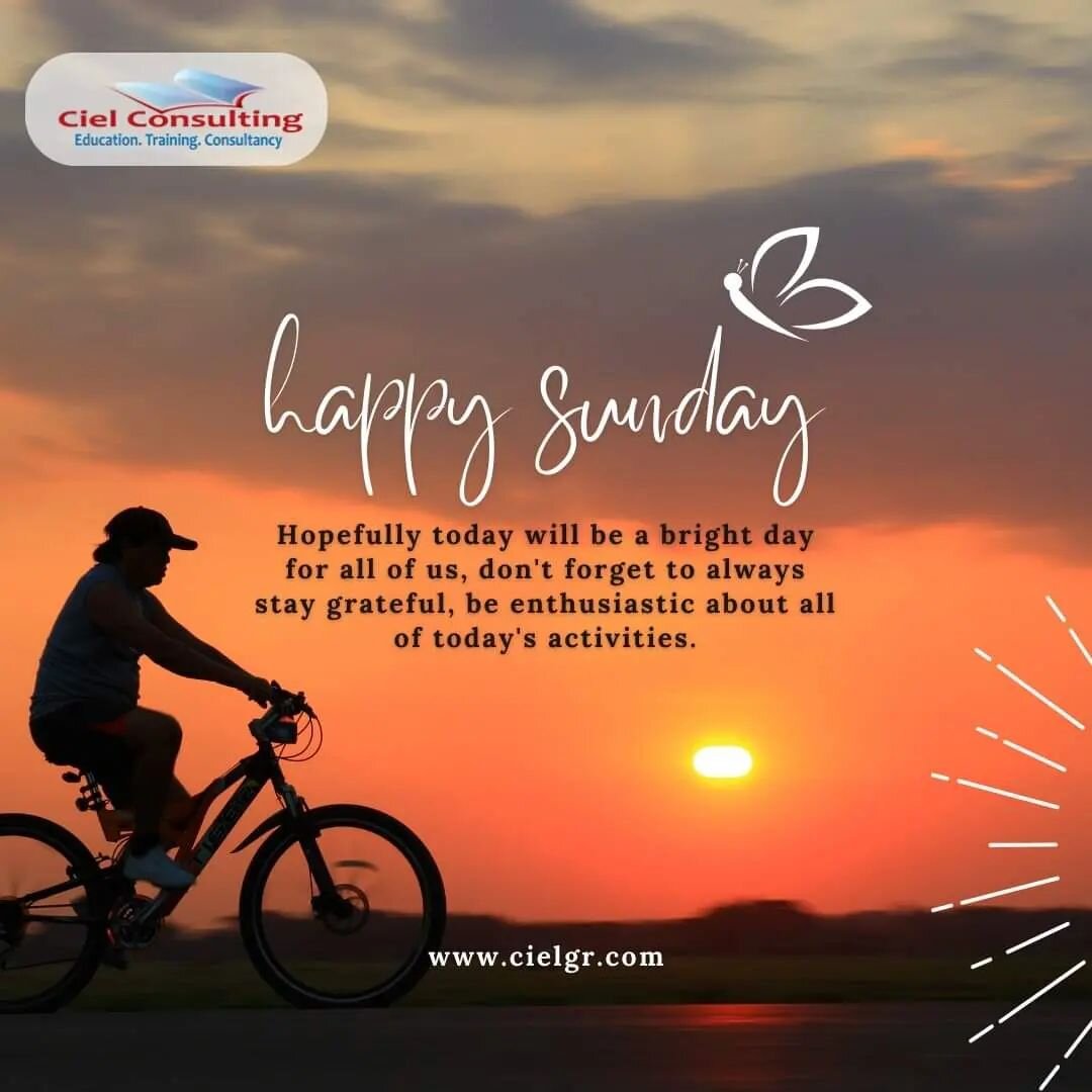 🙏 Take a moment to be grateful for the blessings in your life. Appreciate the small joys and spread kindness wherever you go. 

#SundayGratitude #SundayBlessings #SundayJoy #cielgr #cielconsulting