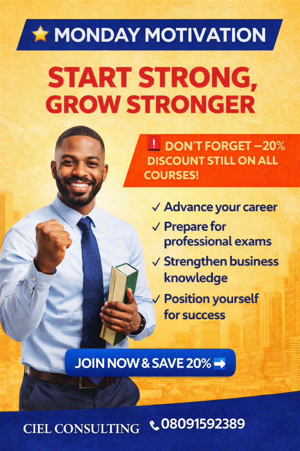 🌟 Monday Motivation: Start Strong, Grow Stronger