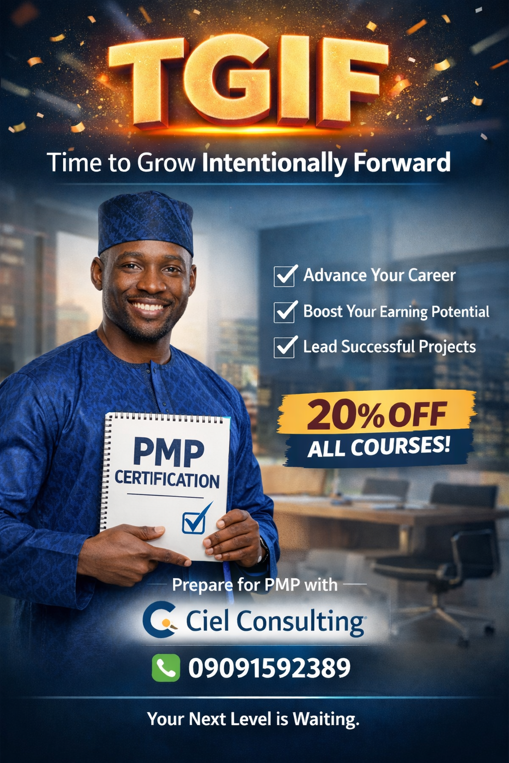 🎉 TGIF! Is PMP the Next Step in Your Professional Growth?