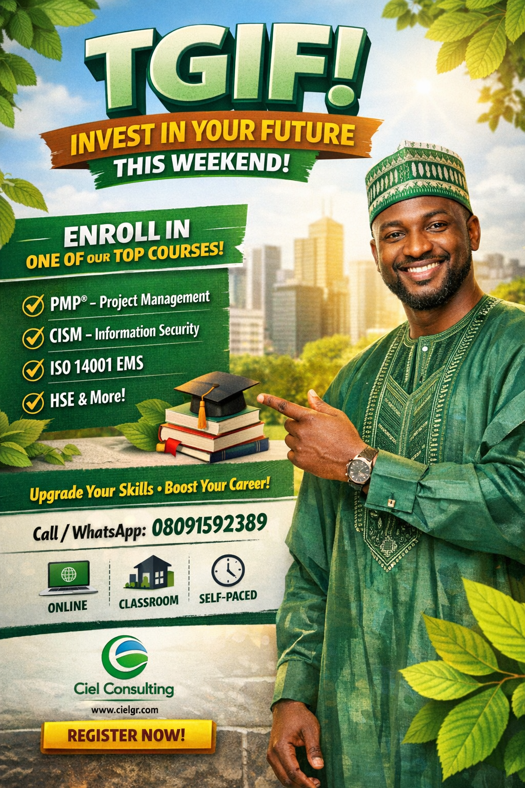 🎉 TGIF: Invest in Yourself This Weekend!