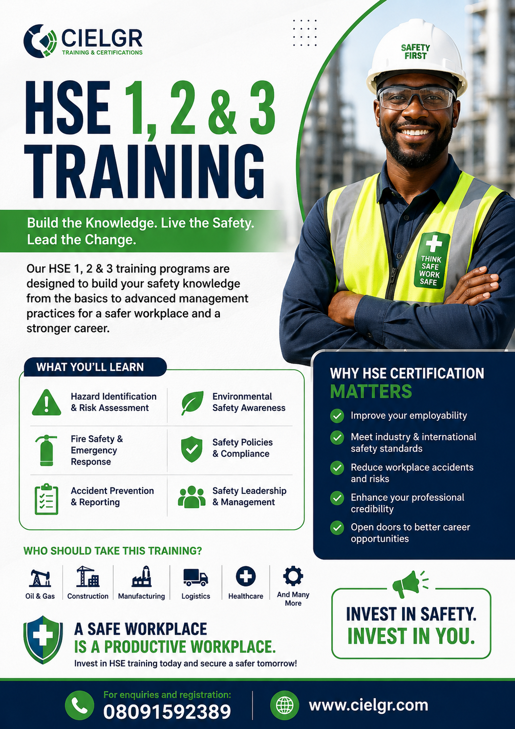 Safety First, Success Always: Why HSE Training Matters