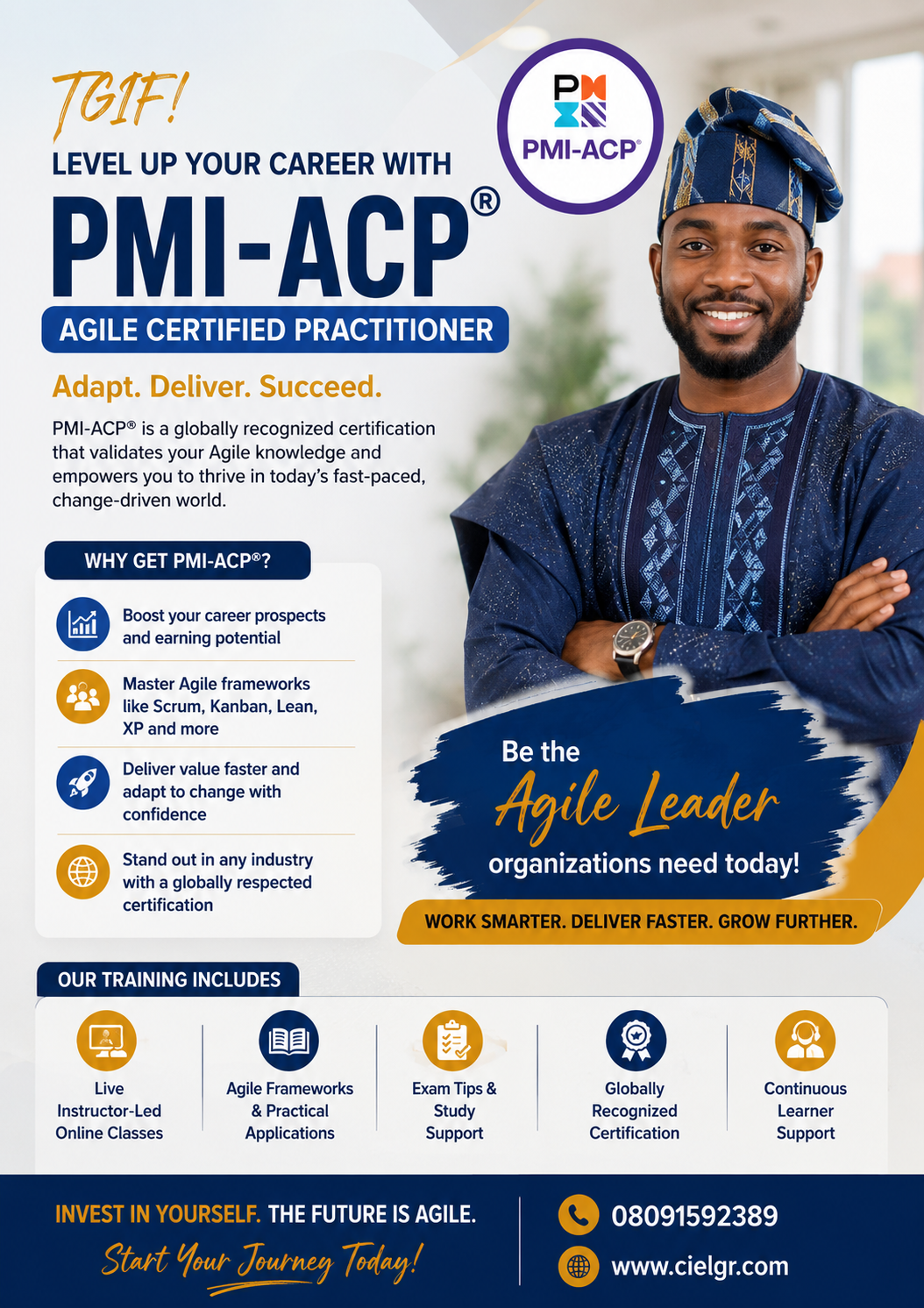 Ready to Work Smarter, Faster, and More Efficiently? Let’s Talk PMI-ACP® 🚀