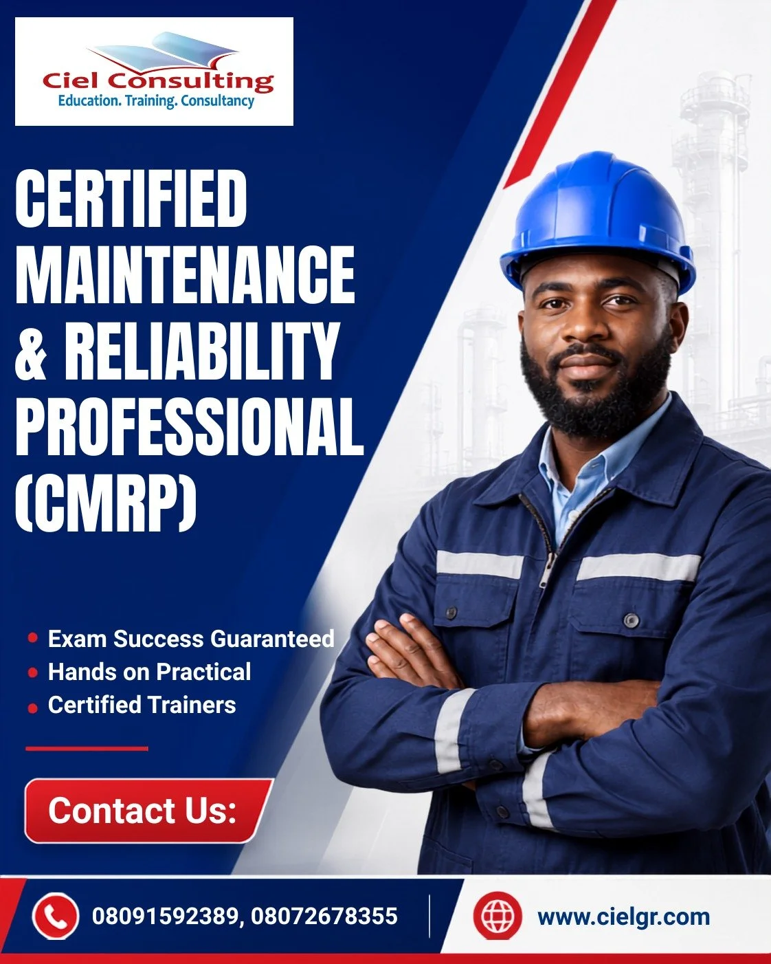 Certified Maintenance &amp; Reliability Professional (CMRP): The Certification That Builds Industrial Excellence