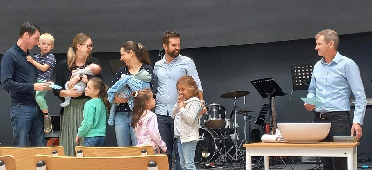 OWEN AND BEN ARE BAPTISED