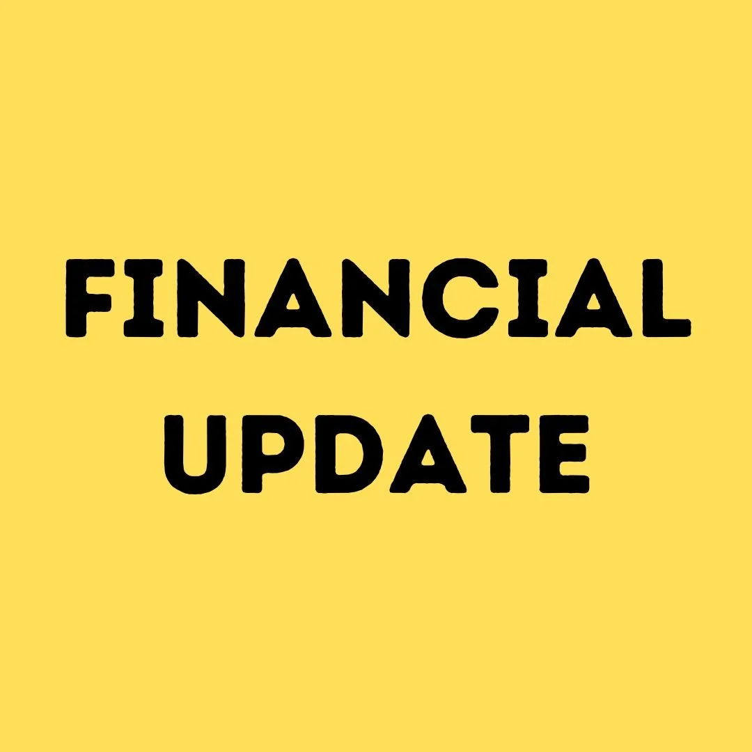 FINANCIAL UPDATE &amp; THANK OFFERING