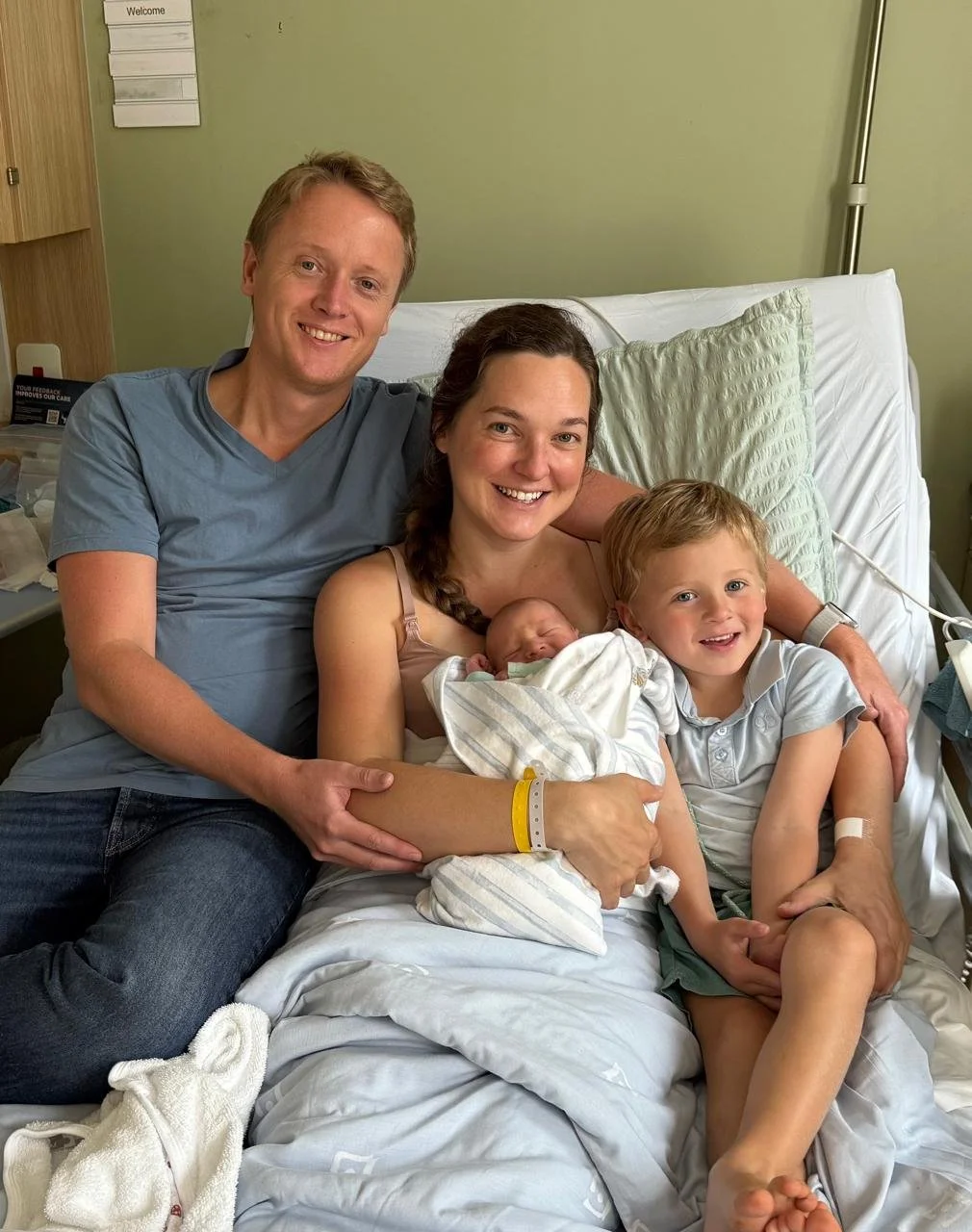 WELCOME BABY EVAN GREGORY ANDERSON