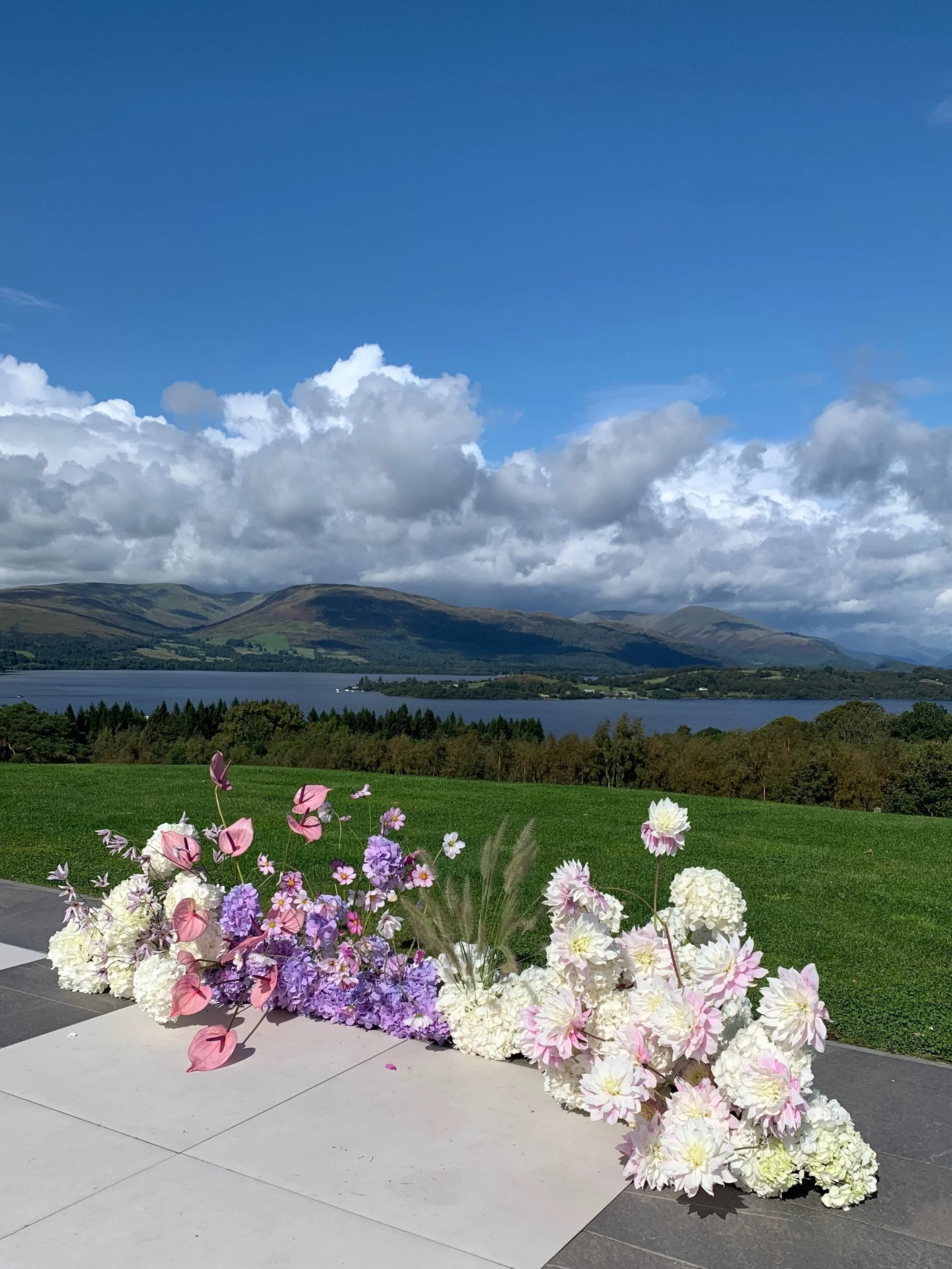 summer wedding. bridal bouquet. modern bride. contemporary wedding. peony. dahlia. pastel wedding. colourful wedding. luxury wedding floral design. Scottish wedding. Glasgow. Edinburgh. wild flower workshop.