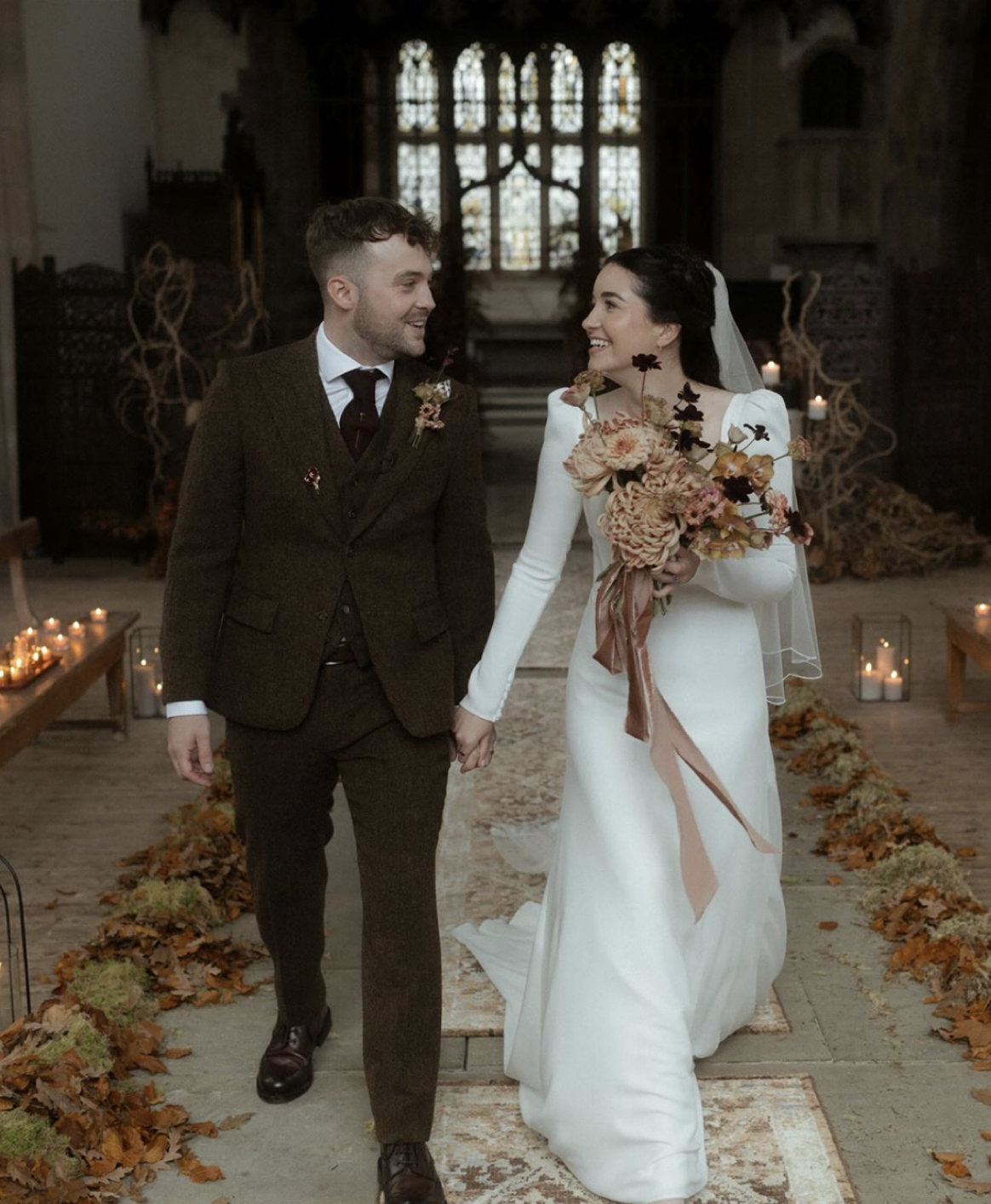 Wild Flower Workshop. Scottish wedding florist. creative floral design. Winter Wedding. Bridal bouquet. Wedding Arch. Glasgow. Edinburgh. 