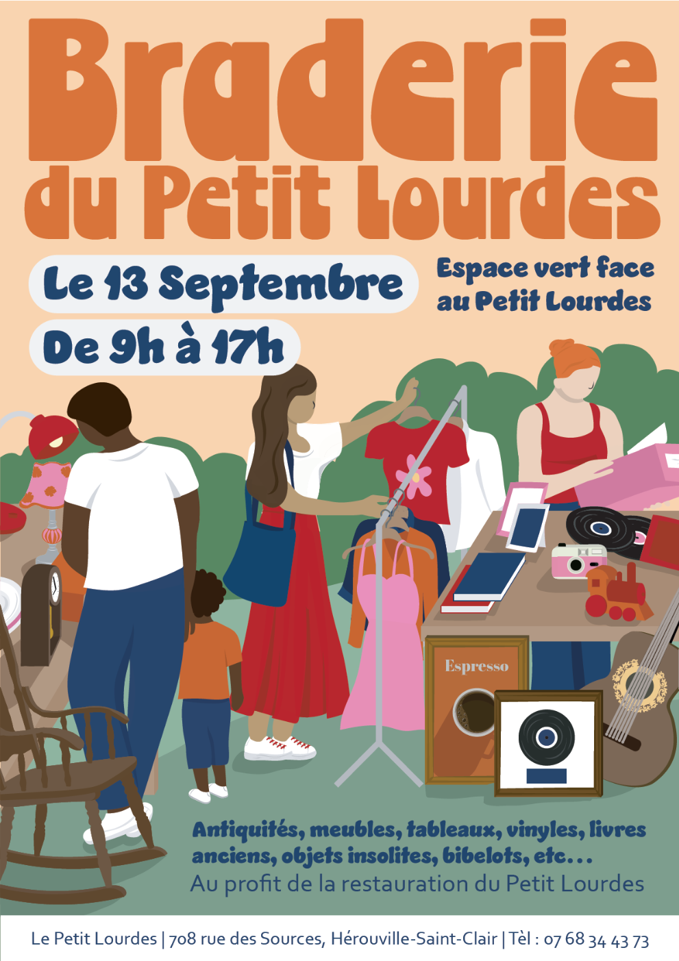 Grande BRADERIE du petit LOURDES