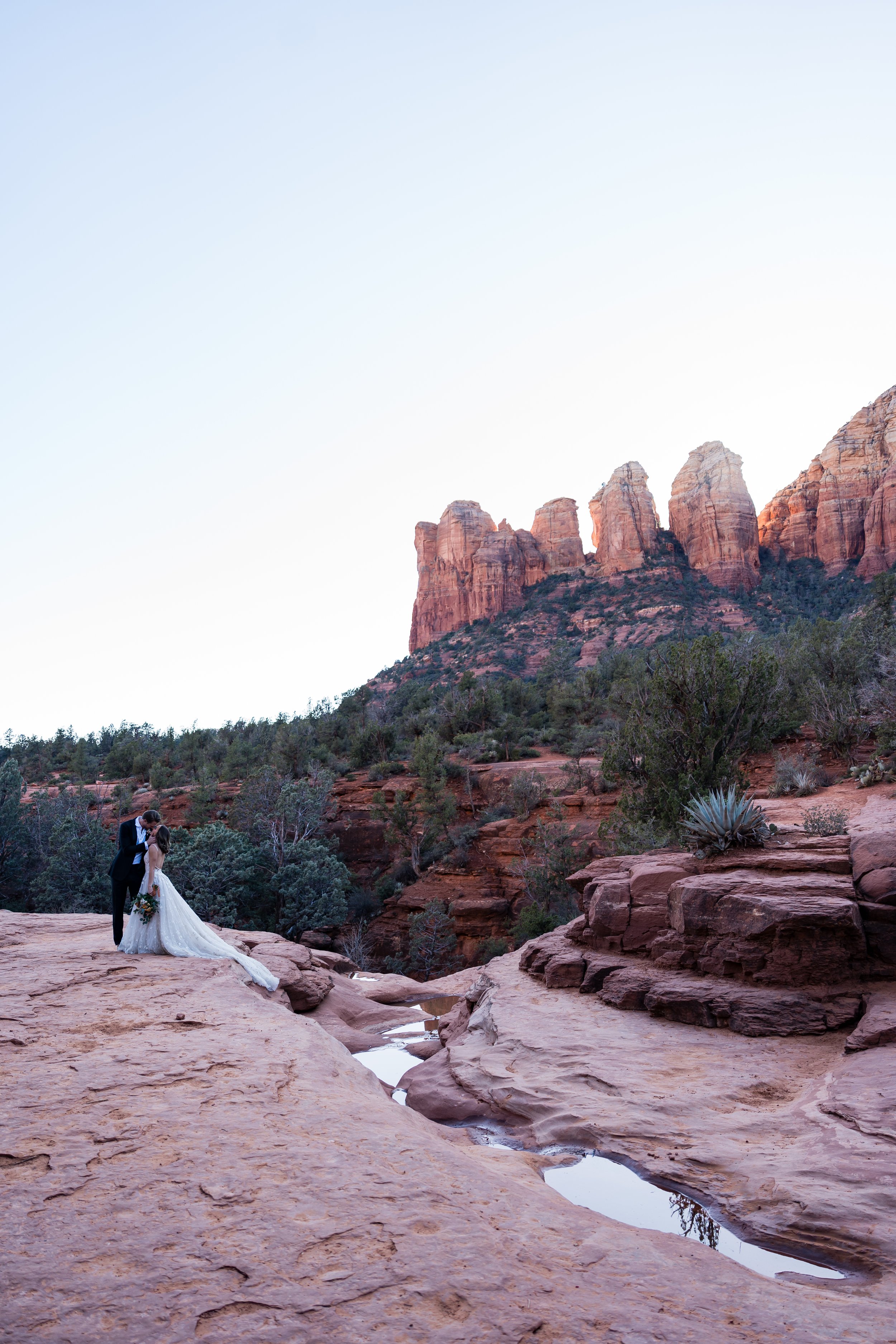 Seven Sacred Pools Elopement Sedona, AZ