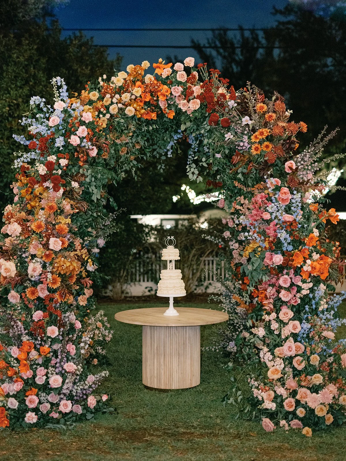 repurposed-ceremony-arch-flowers