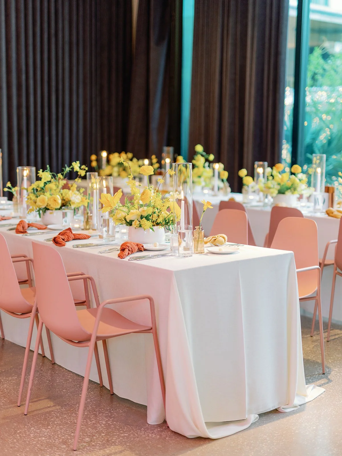  Indoor wedding reception in downtown Austin 