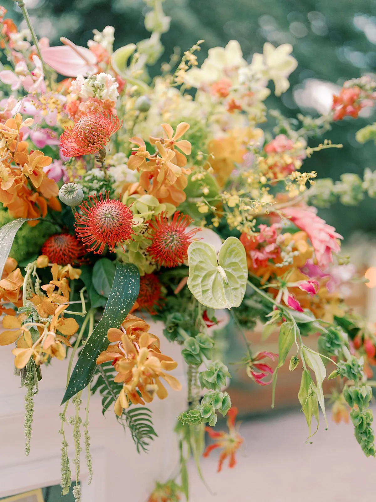  Colorful summer wedding flowers in Austin 
