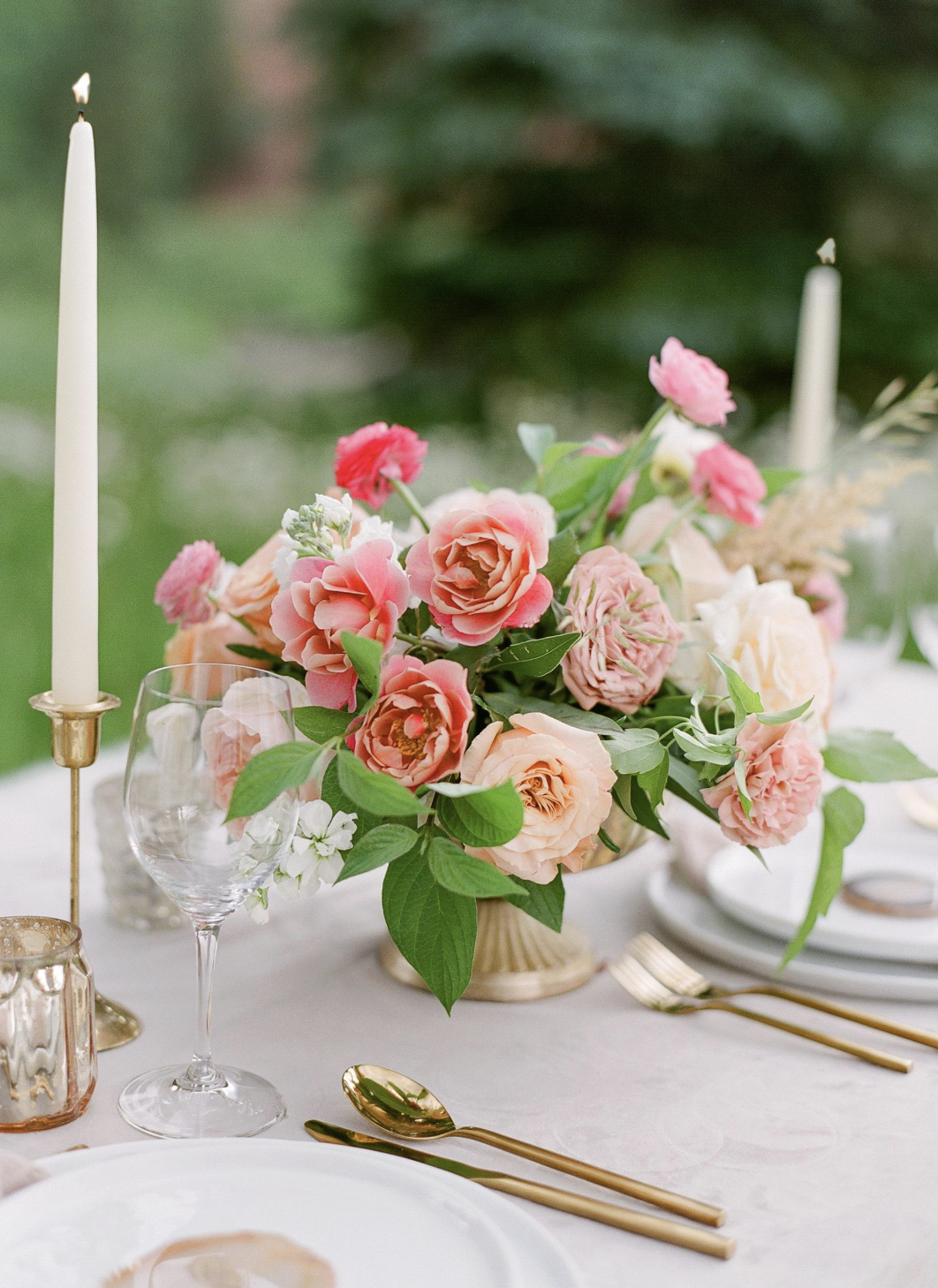  Luxury wedding centerpiece 